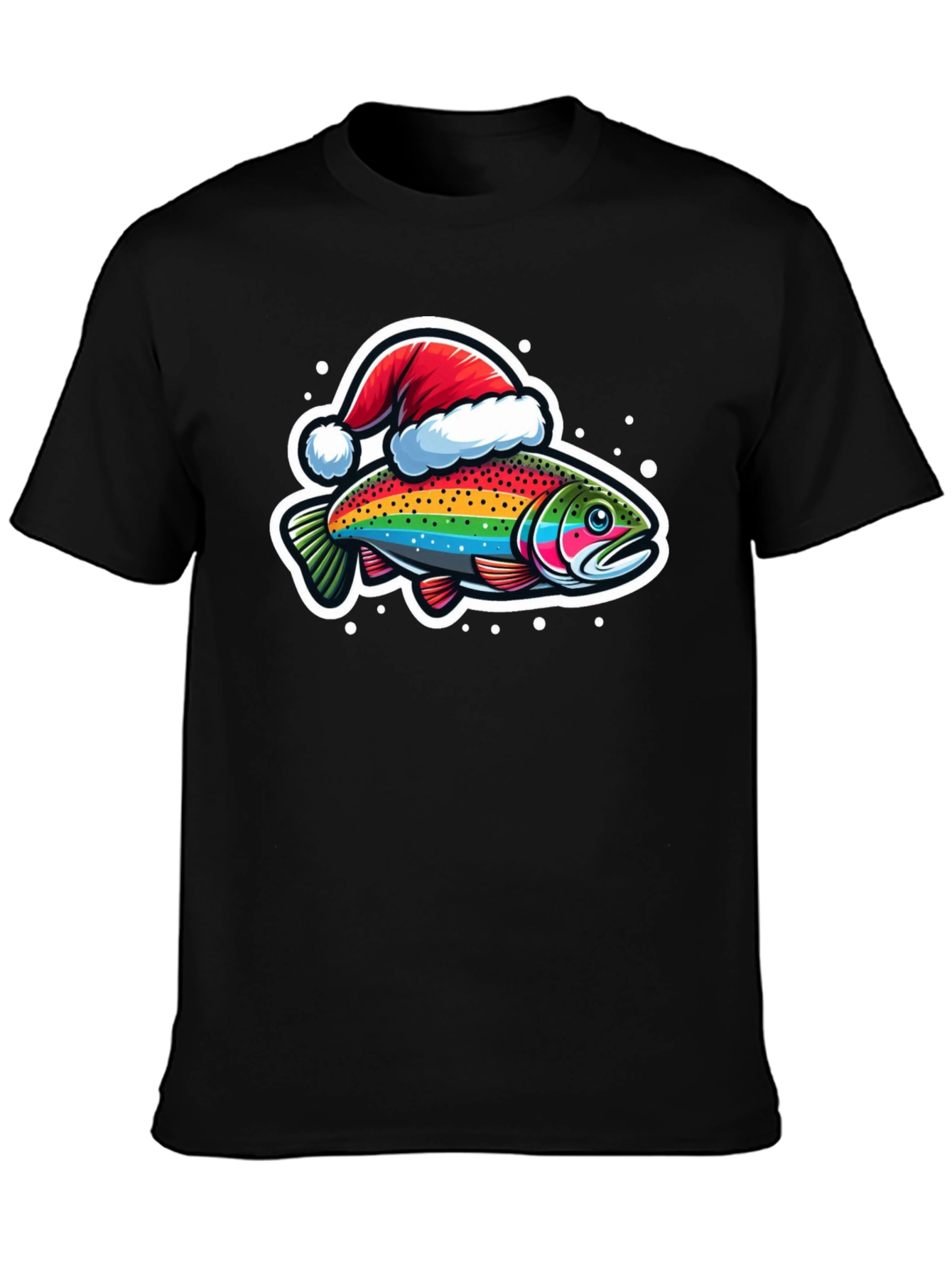 Rainbow Trout Christmas T-Shirt