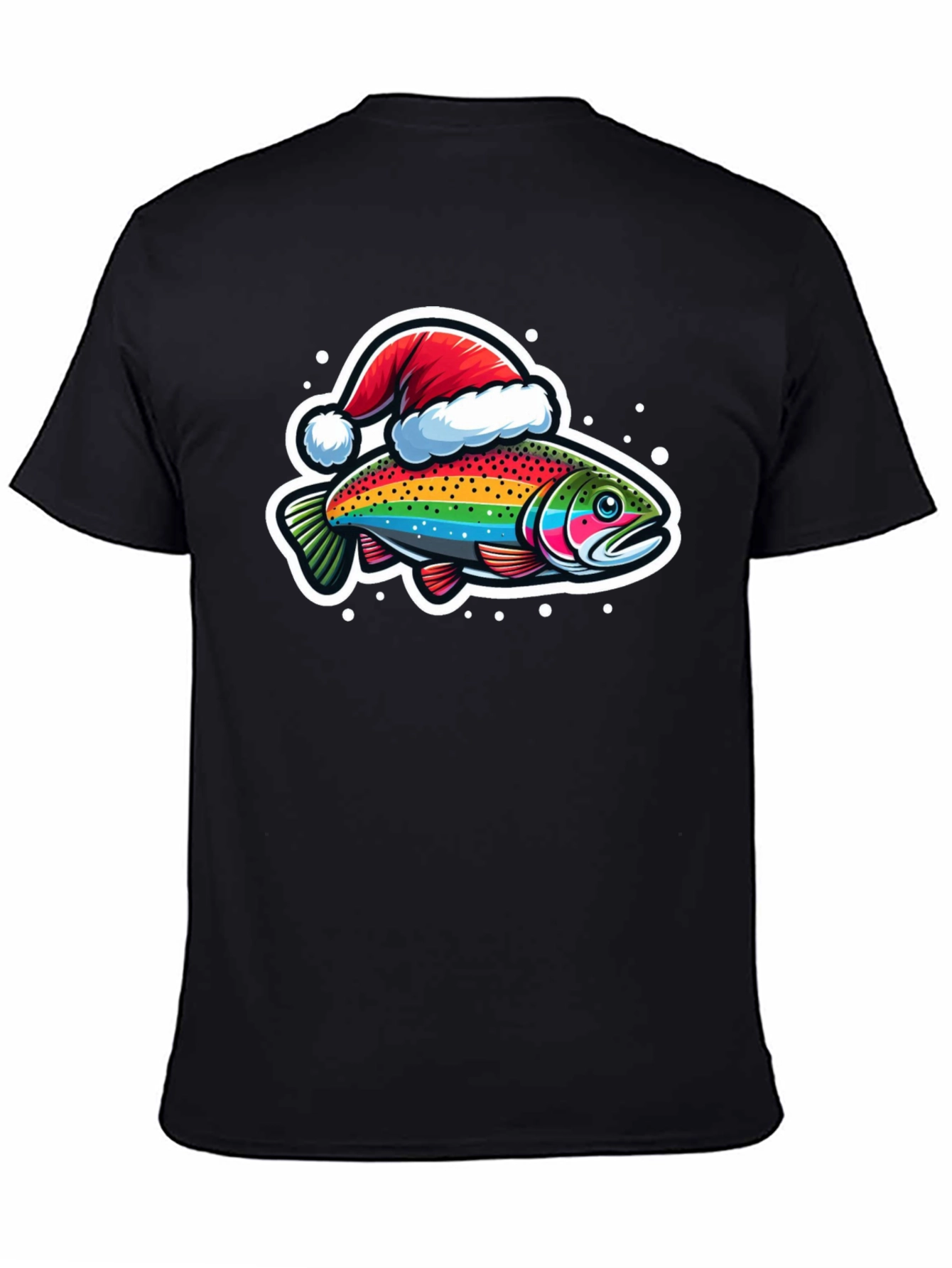 Rainbow Trout Christmas T-Shirt