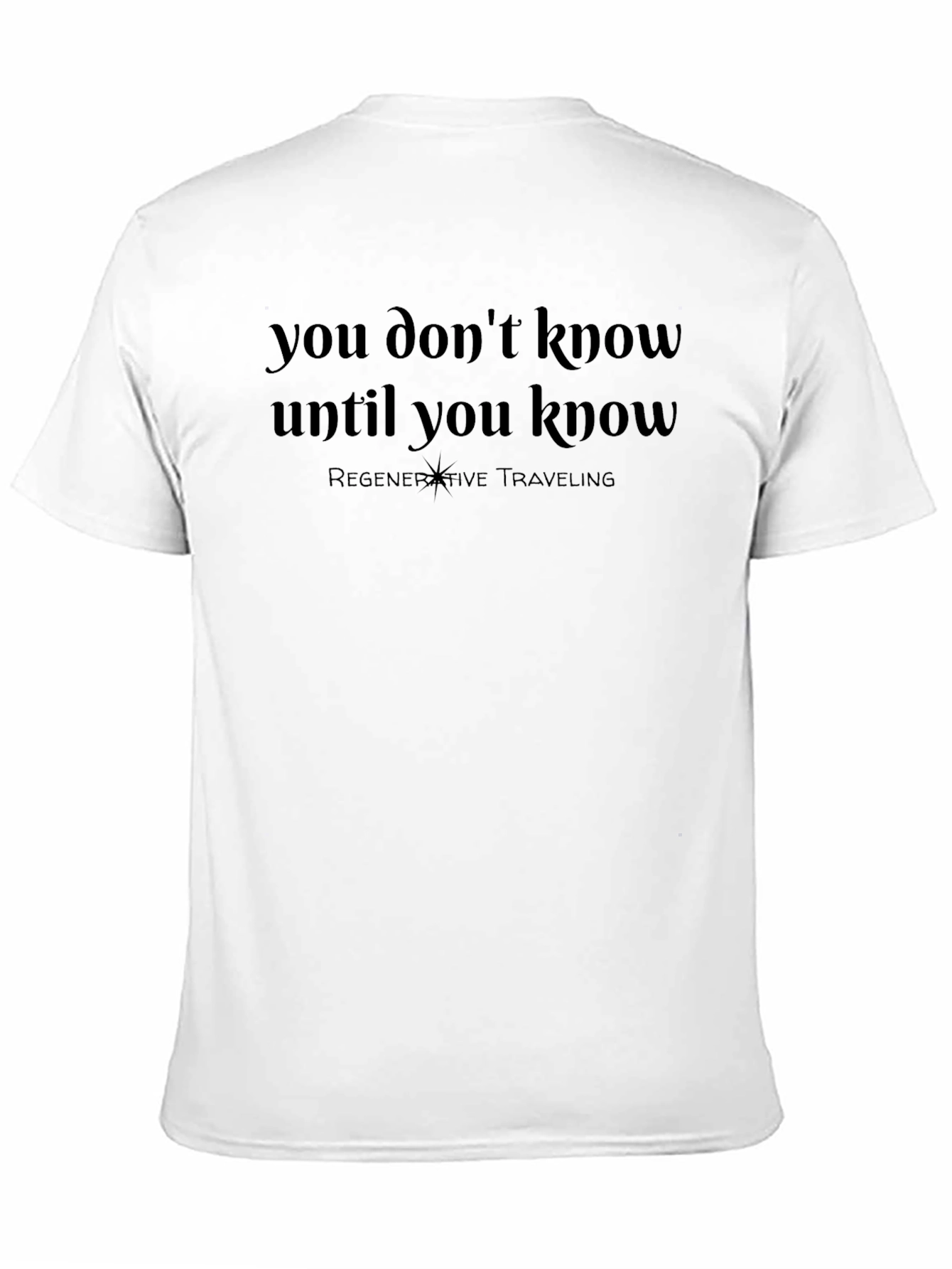 Regenerative Traveling T-Shirt