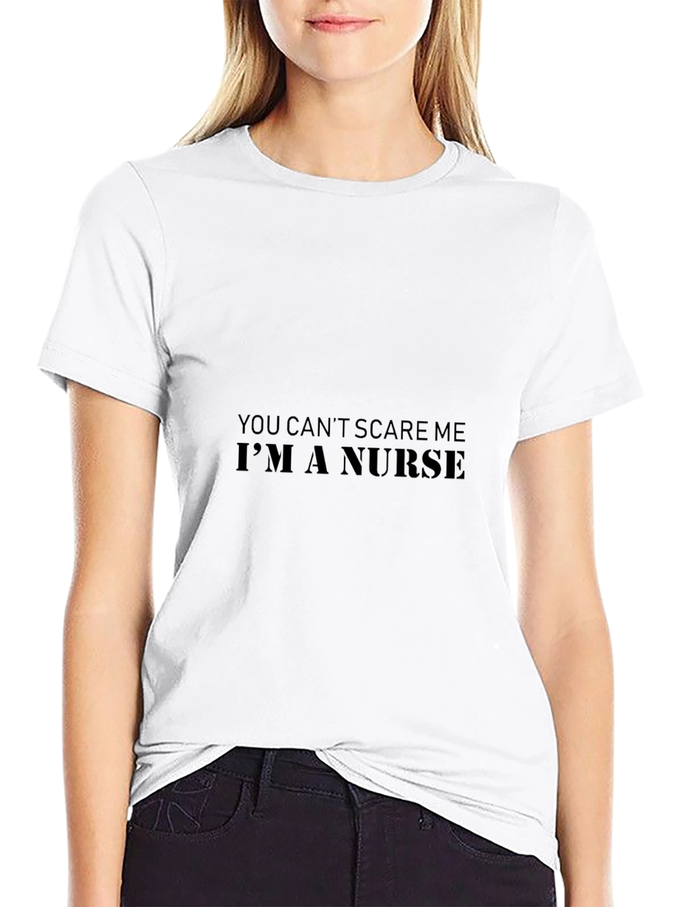 You Cant Scare Me Im A Nurse T-Shirt