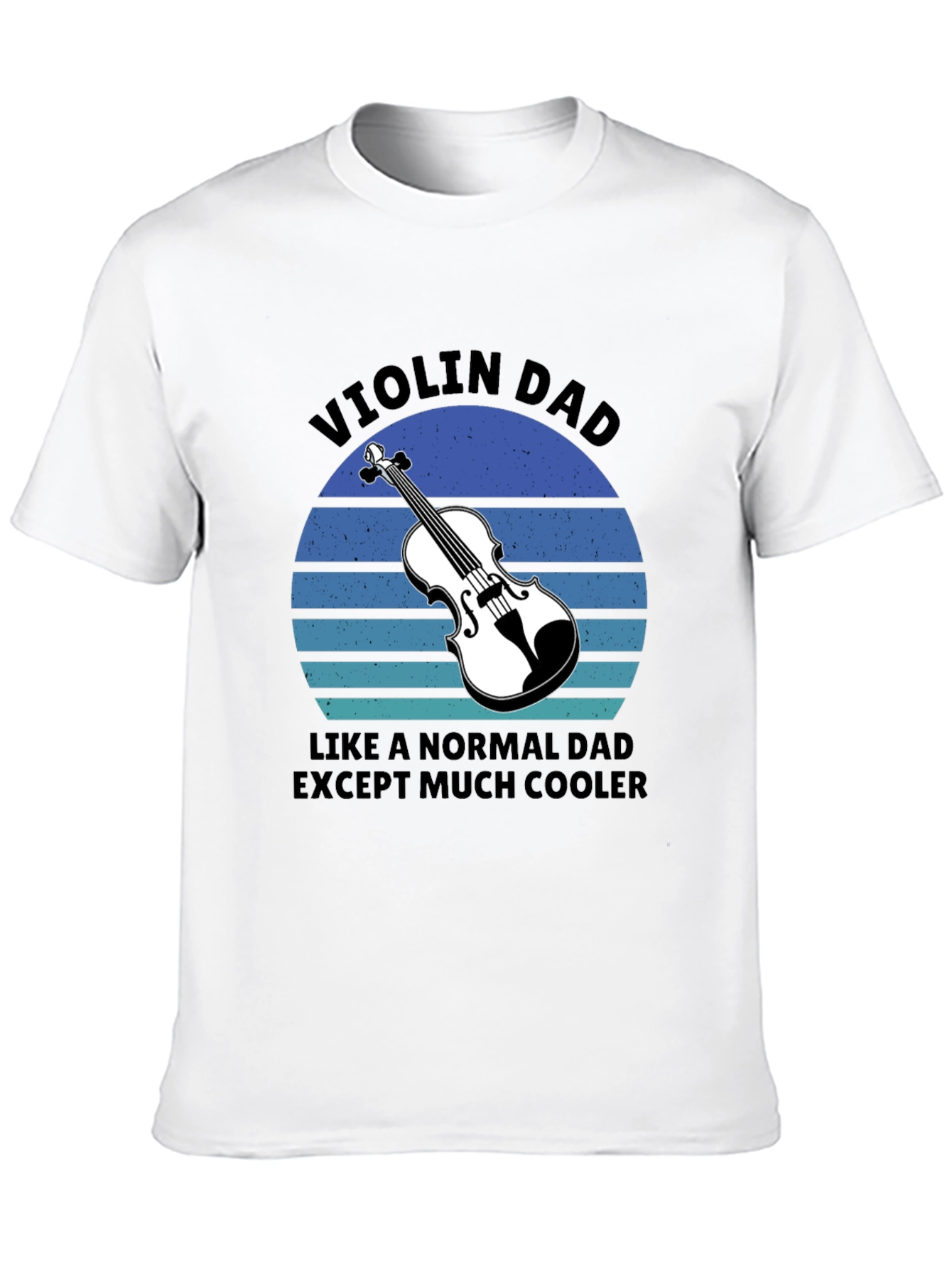 Violin Dad T-Shirt - Cool Musician Father Gift