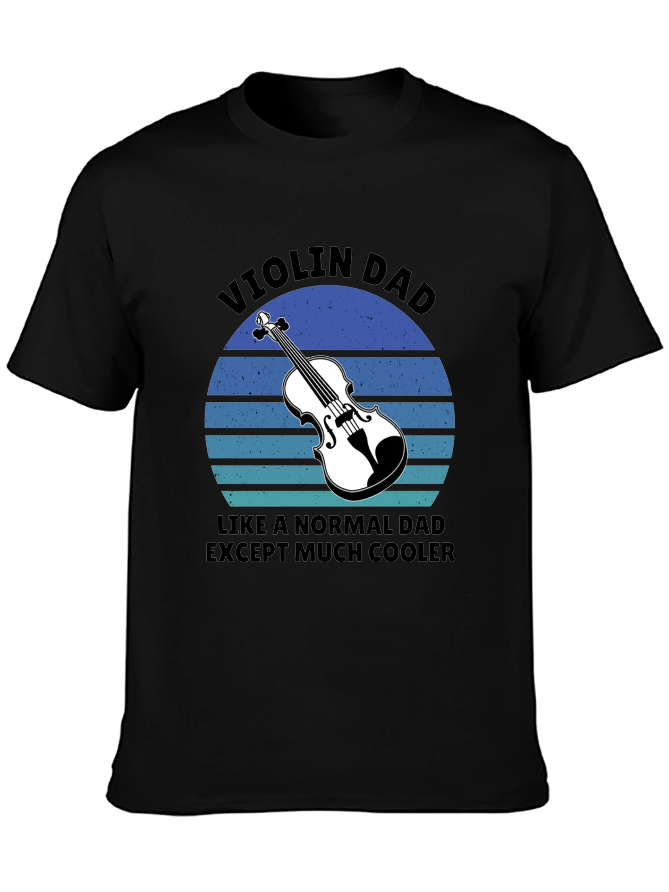 Violin Dad T-Shirt - Cool Musician Father Gift