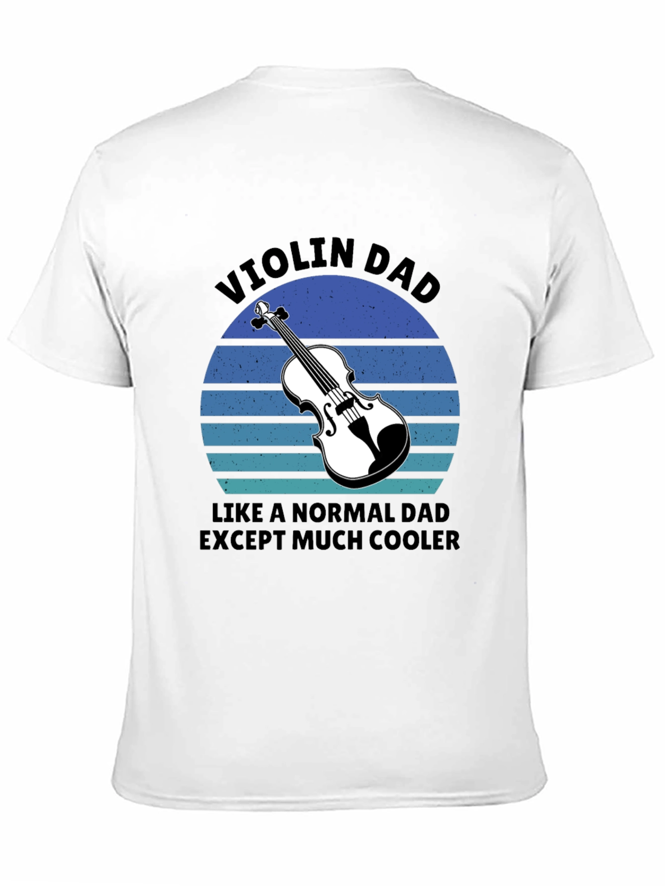 Violin Dad T-Shirt - Cool Musician Father Gift