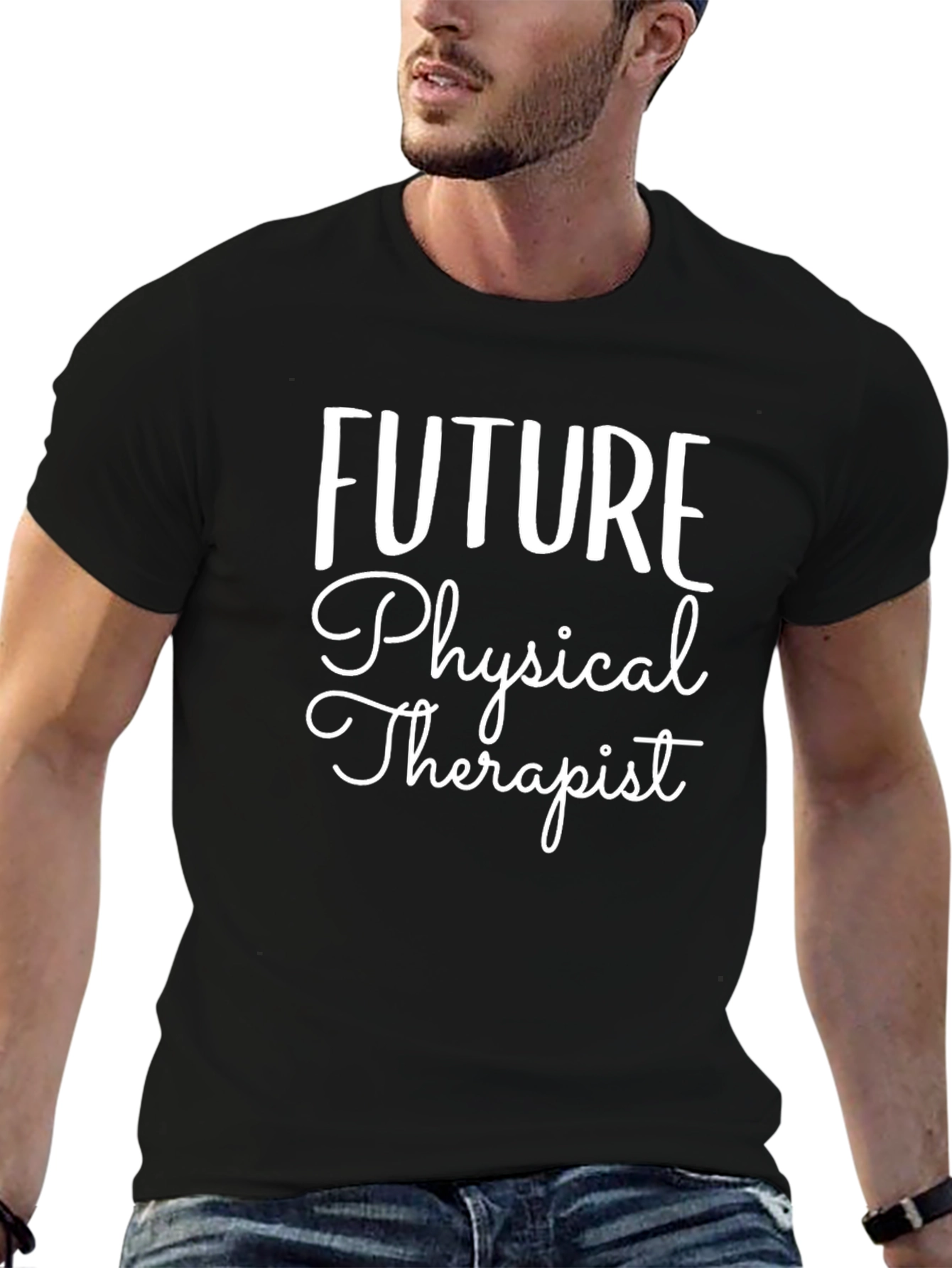 Future Physical Therapist Black T-Shirt