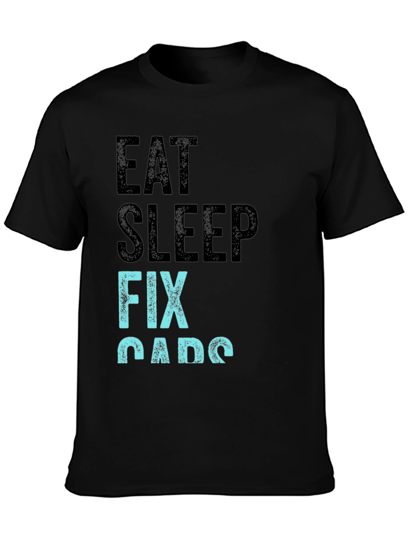 Eat Sleep Fix Cabs T-Shirt - Funny Mechanic Tee