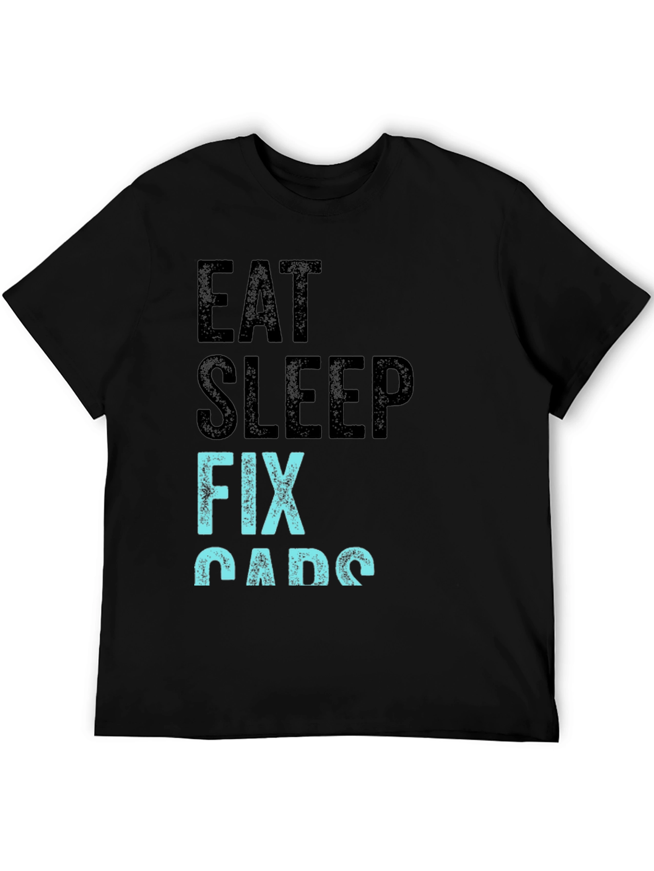 Eat Sleep Fix Cabs T-Shirt - Funny Mechanic Tee