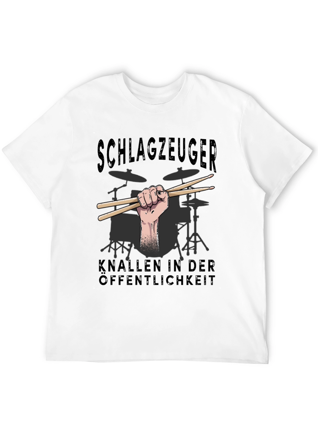 Schlagzeuger Drummer T-Shirt