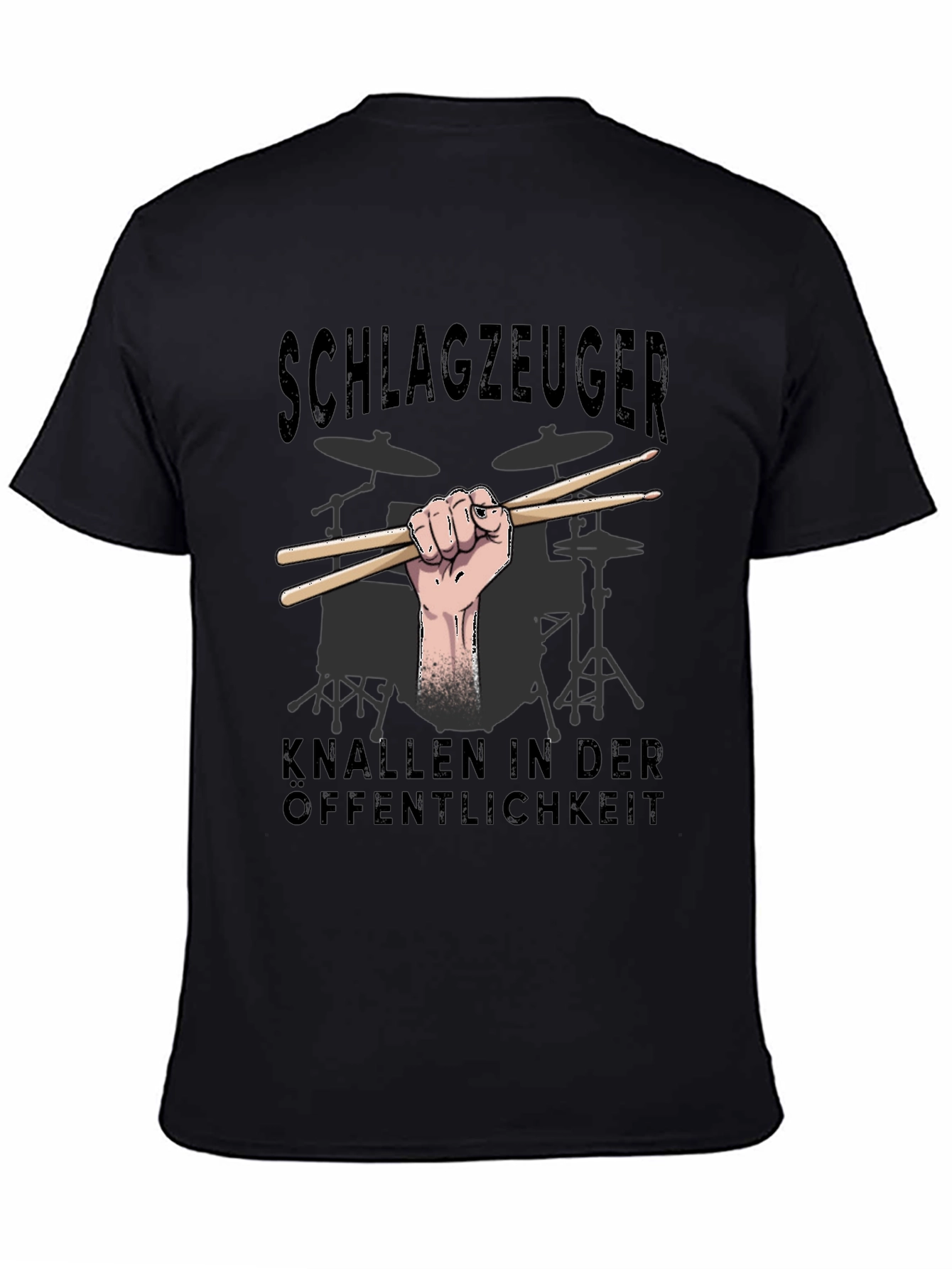 Schlagzeuger Drummer T-Shirt