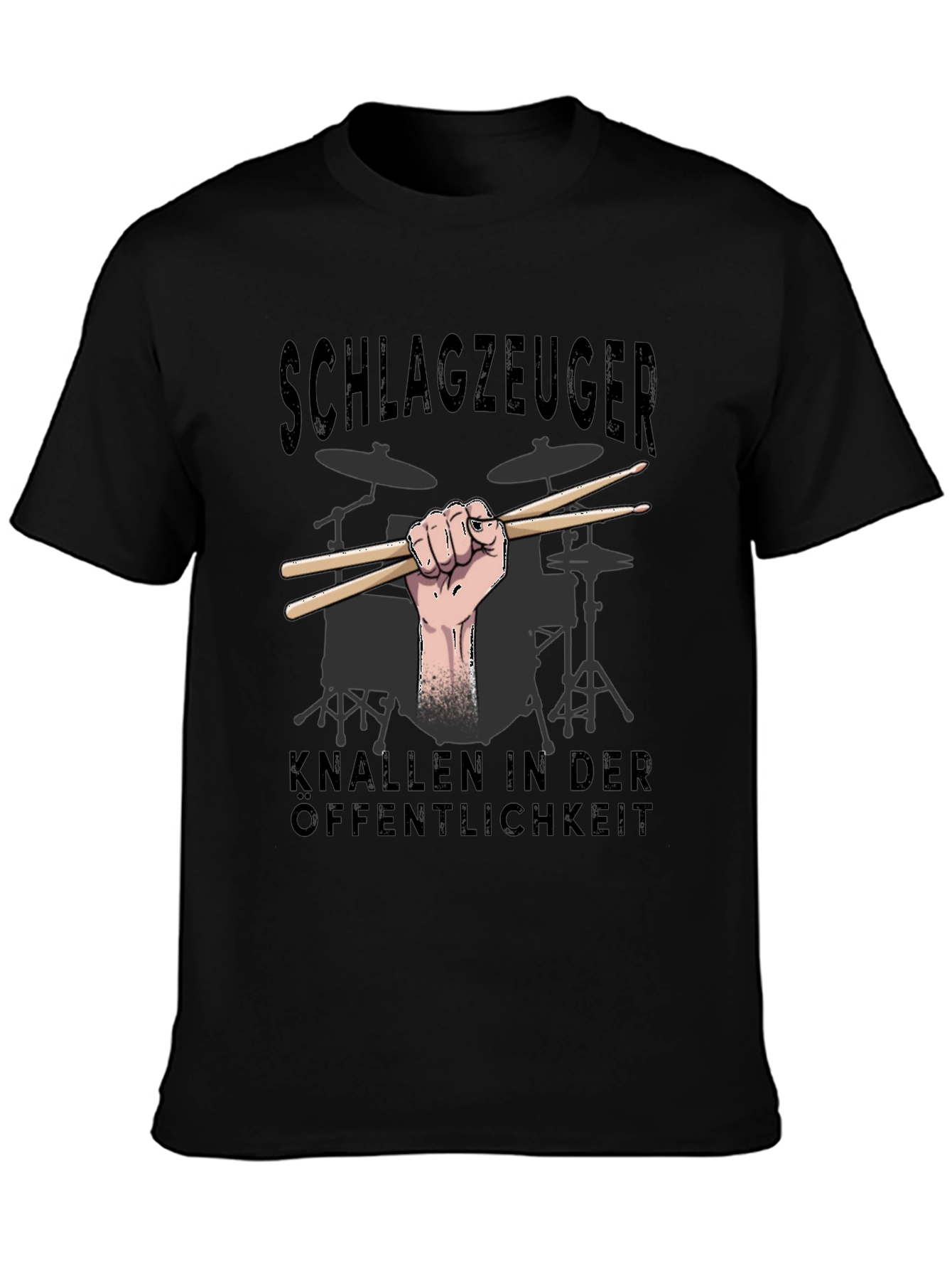 Schlagzeuger Drummer T-Shirt