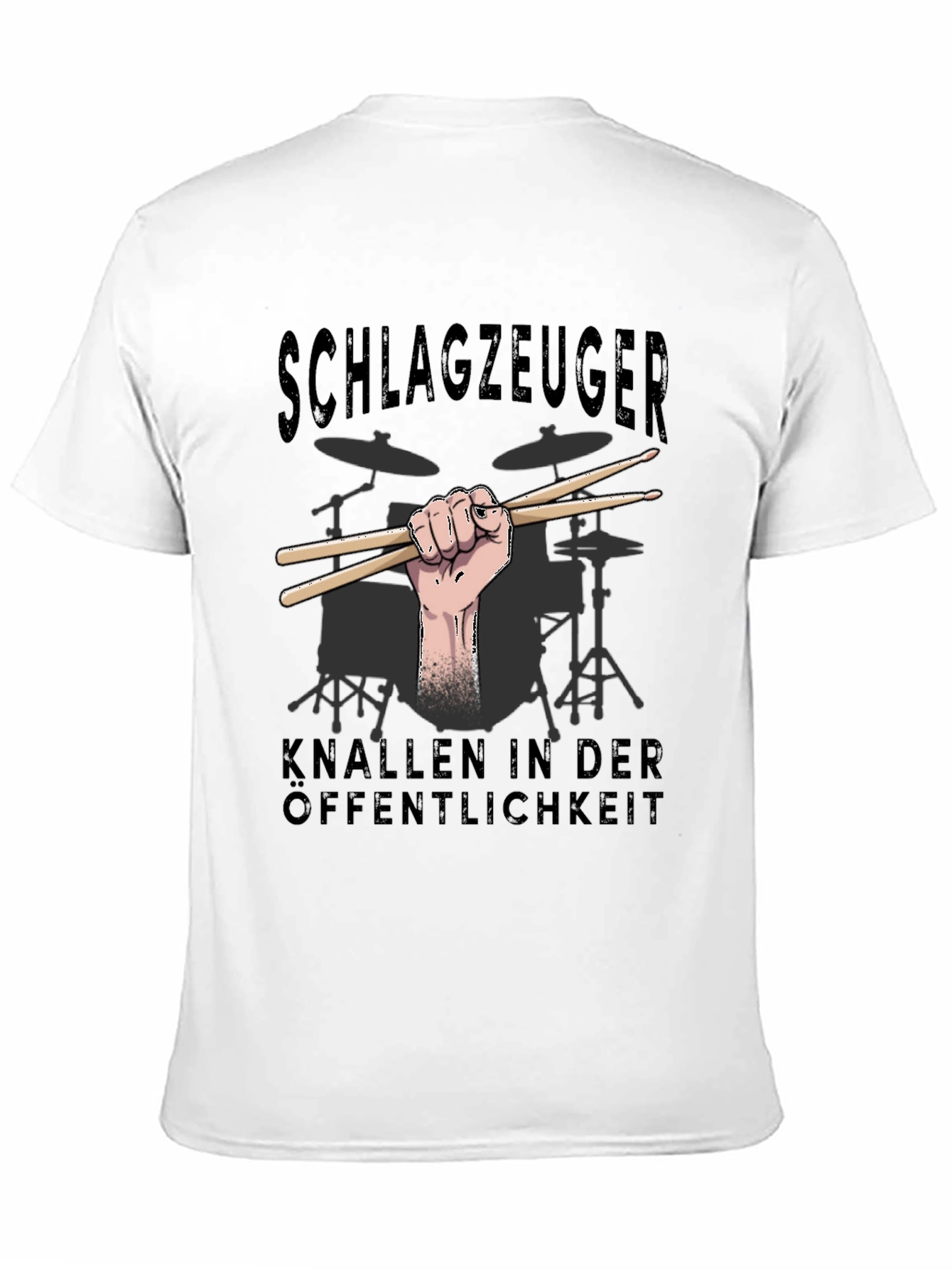 Schlagzeuger Drummer T-Shirt