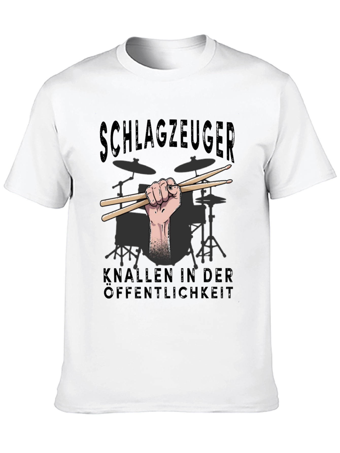 Schlagzeuger Drummer T-Shirt