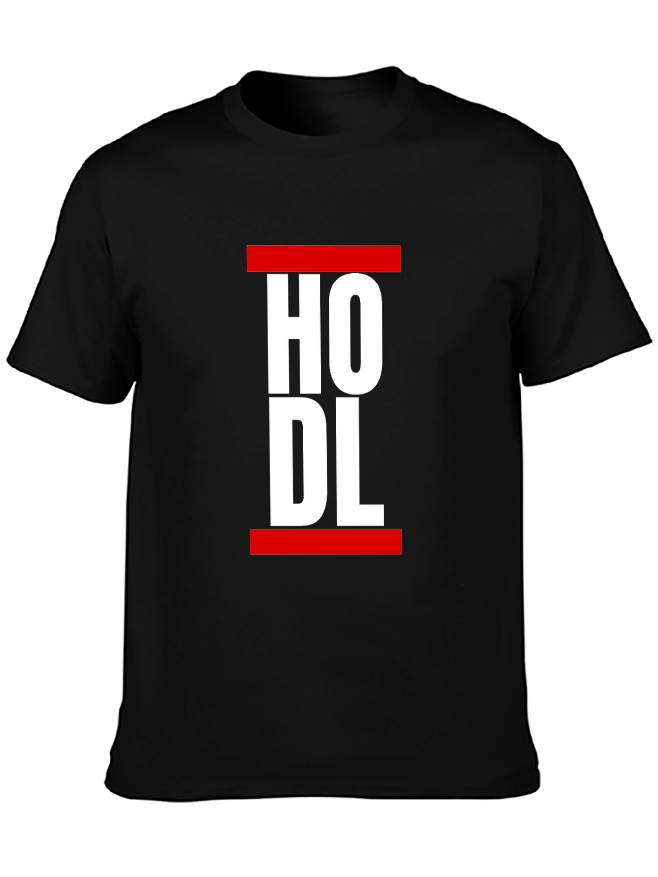 HODL Graphic Tee - Crypto Inspired Black T-Shirt