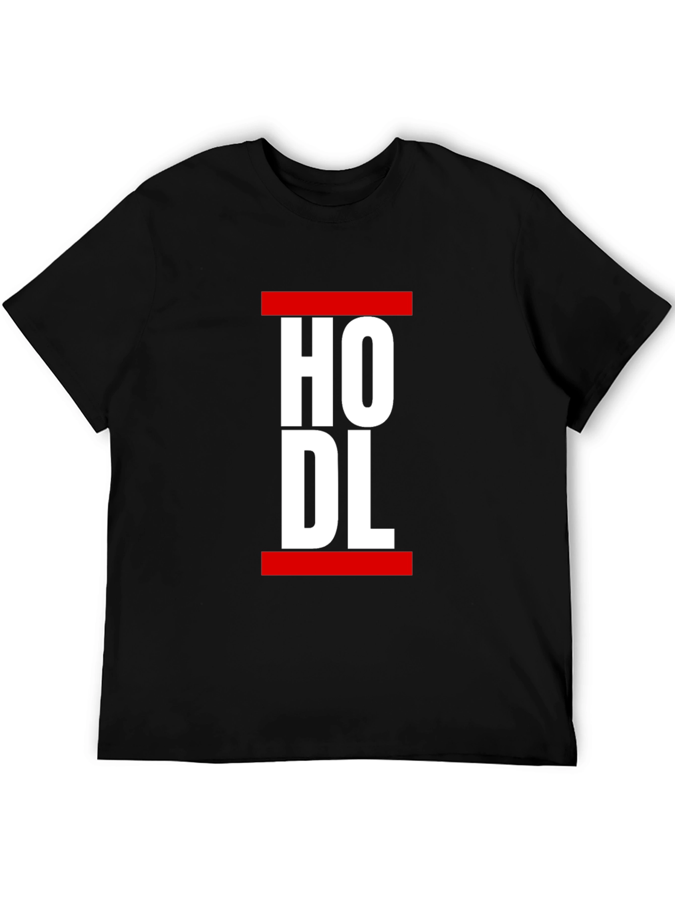 HODL Graphic Tee - Crypto Inspired Black T-Shirt