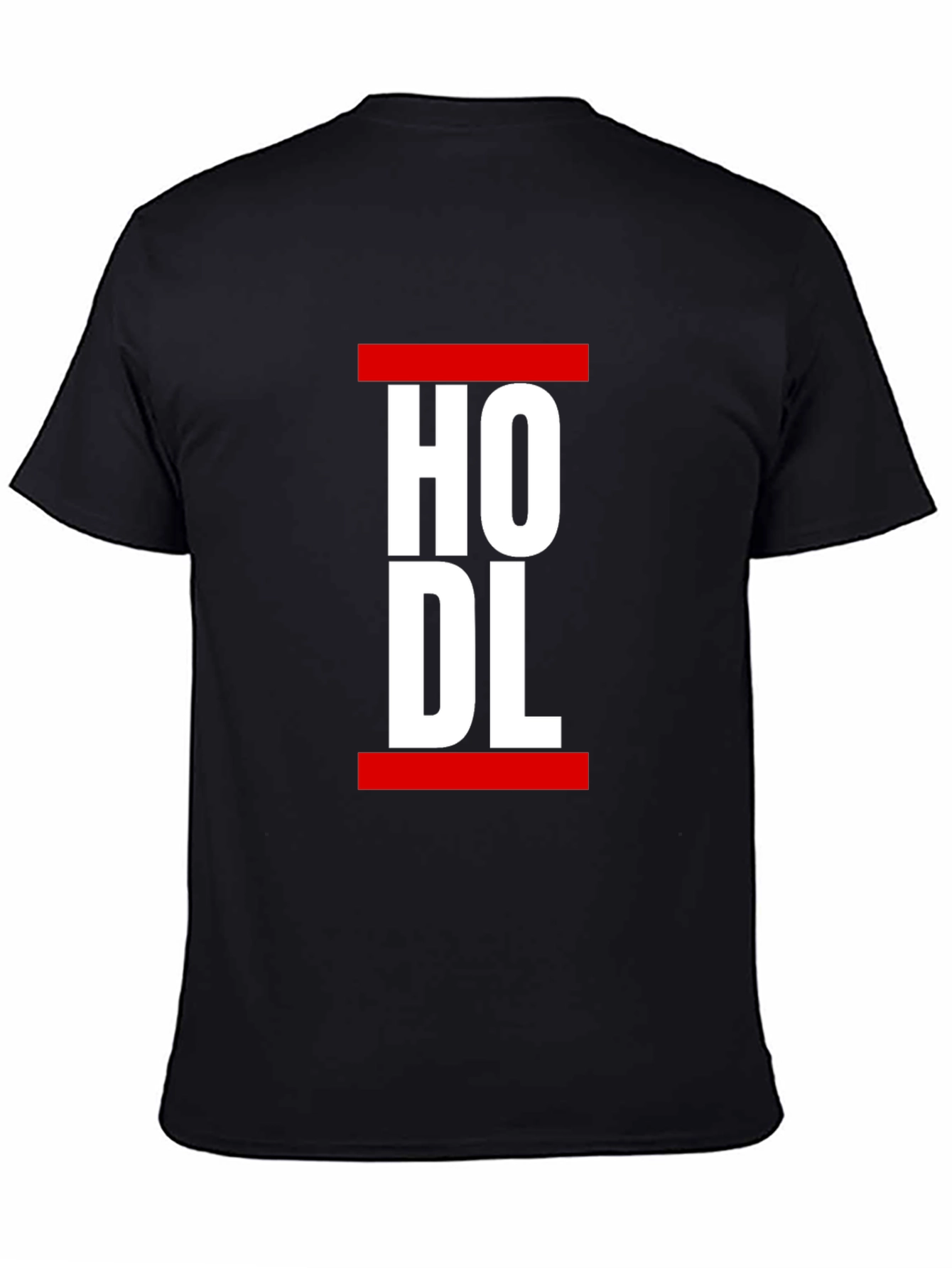 HODL Graphic Tee - Crypto Inspired Black T-Shirt