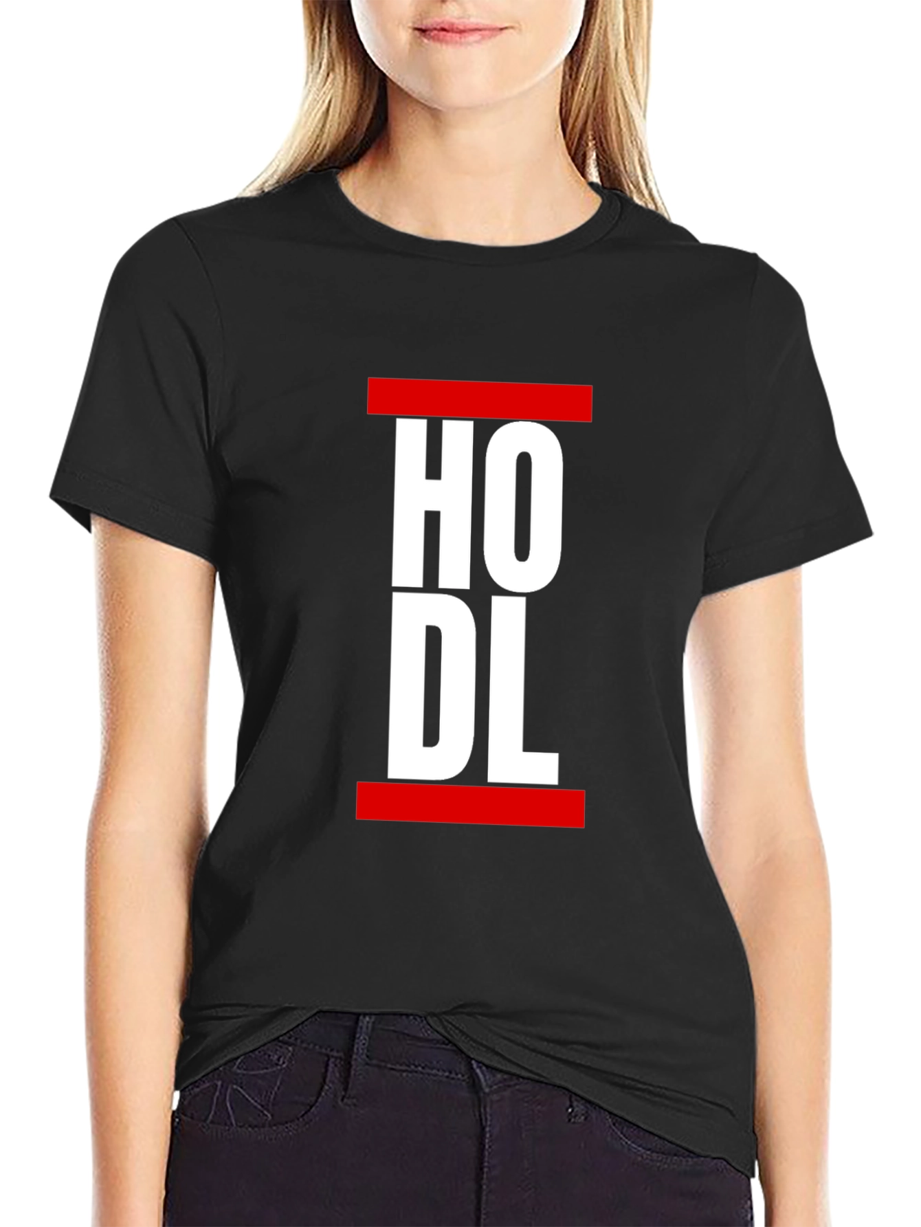 HODL Graphic Tee - Crypto Inspired Black T-Shirt