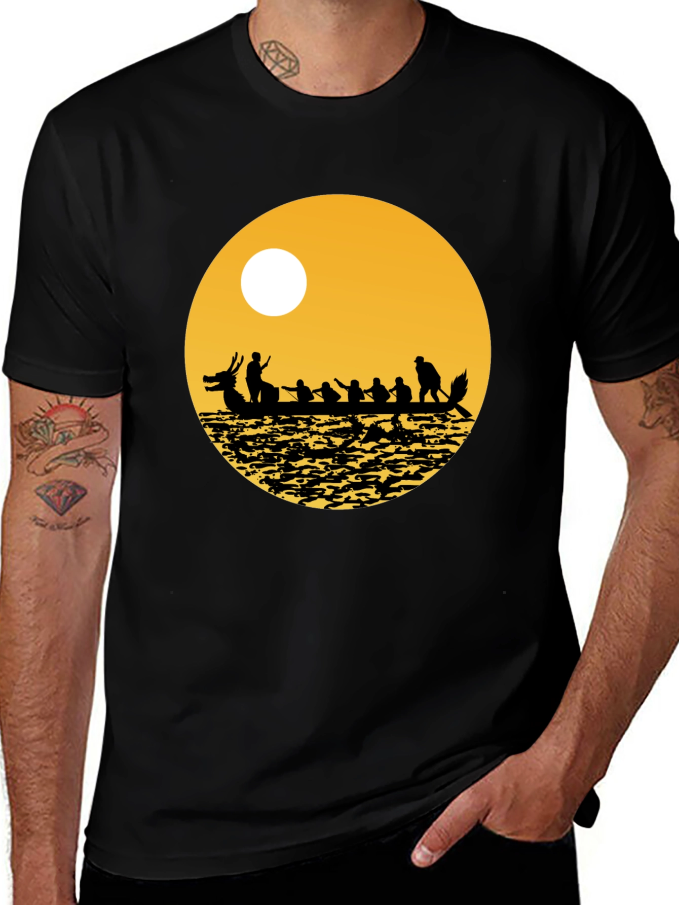 Dragon Boat Race Graphic Tee