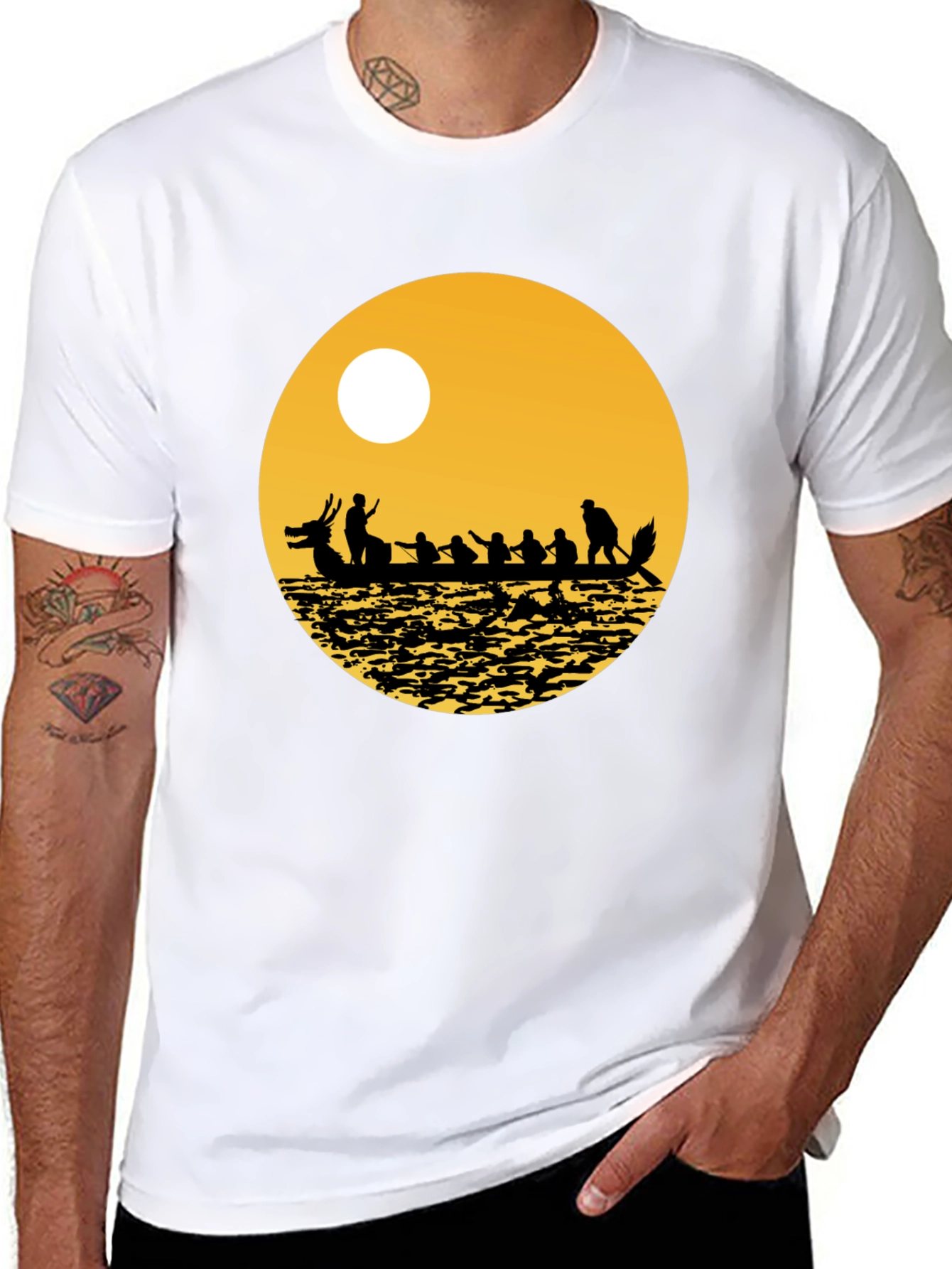 Dragon Boat Race Graphic Tee