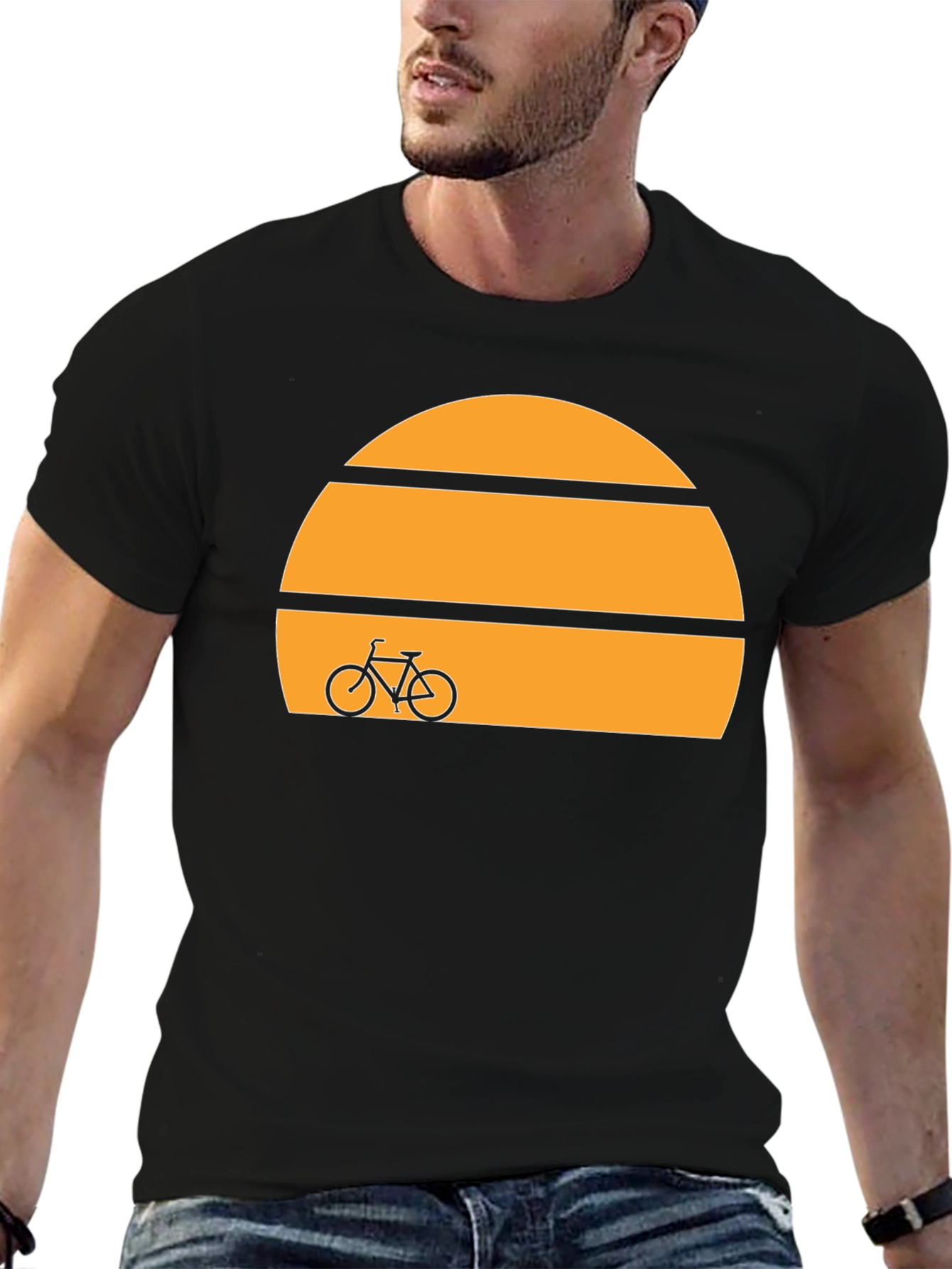 Sunset Bike Graphic Tee