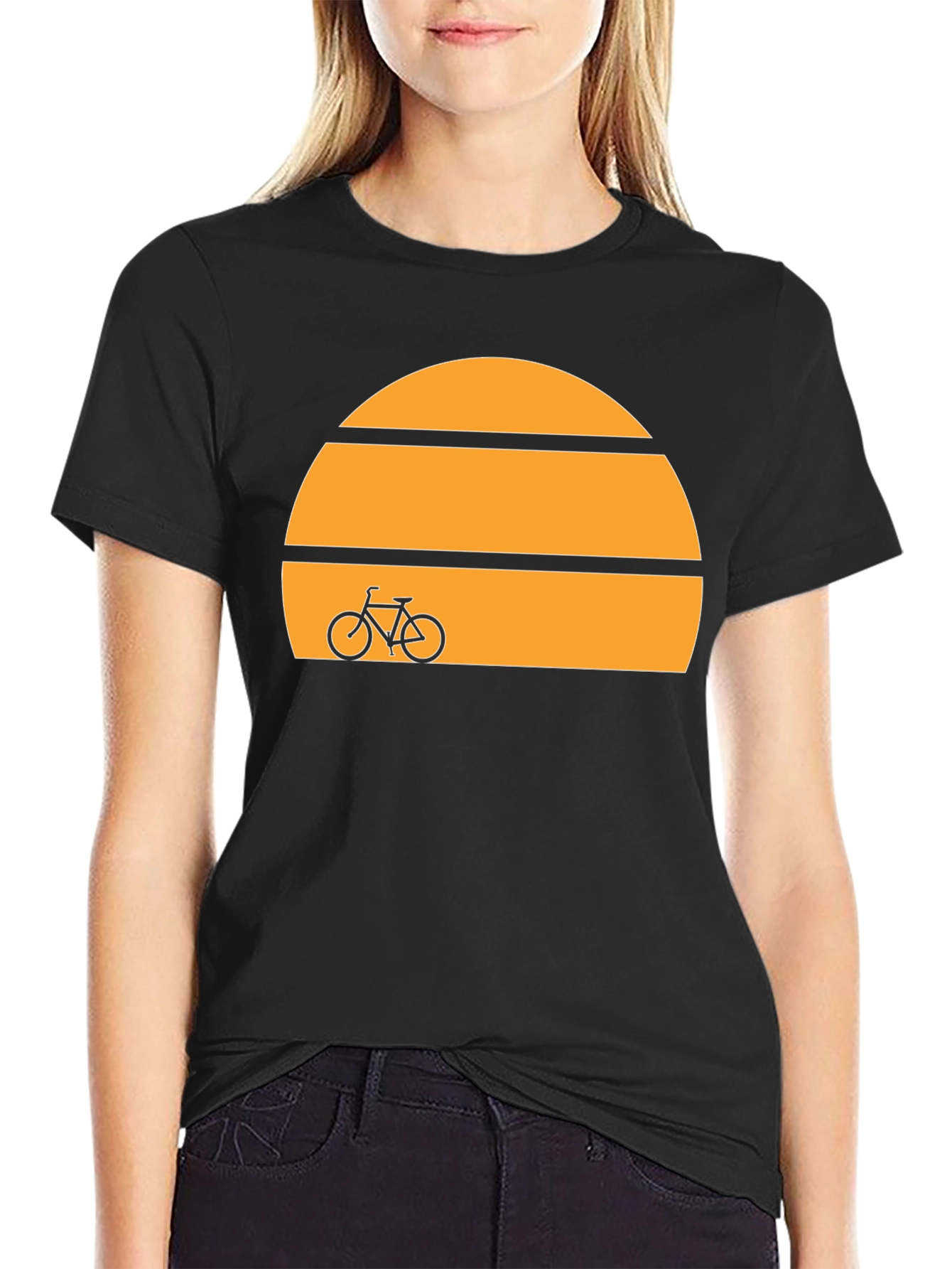 Sunset Bike Graphic Tee