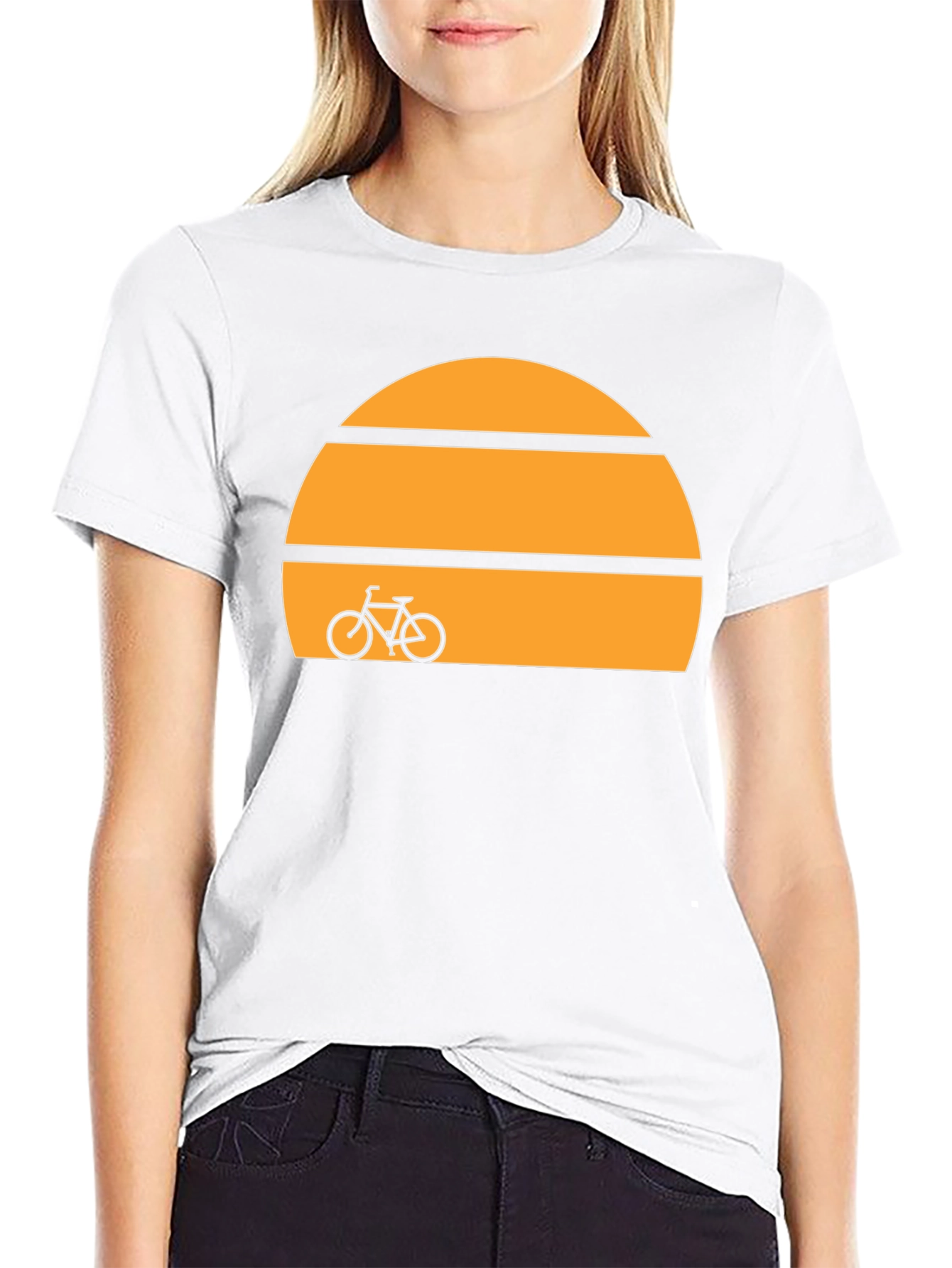 Sunset Bike Graphic Tee