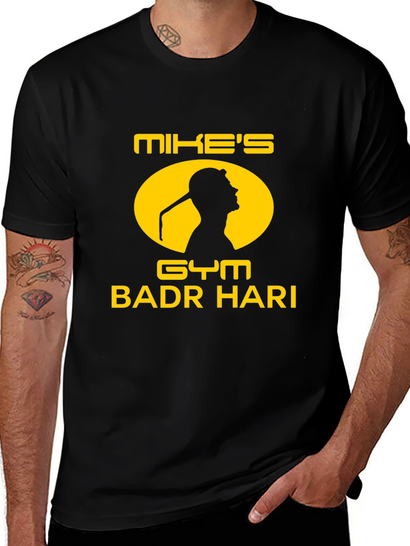 Mikes Gym Badr Hari Black T-Shirt