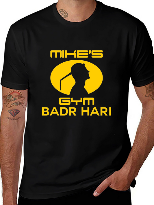 Mikes Gym Badr Hari Black T-Shirt