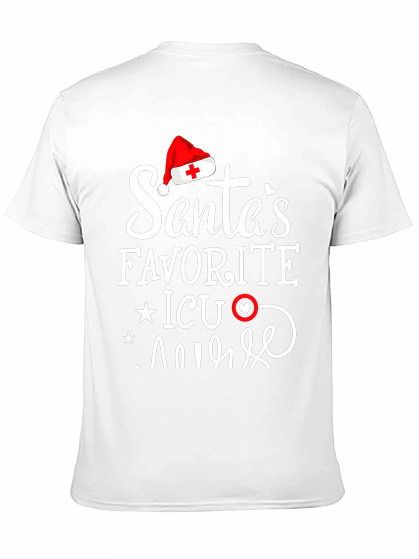 Santas Favorite ICU Nurse T-Shirt