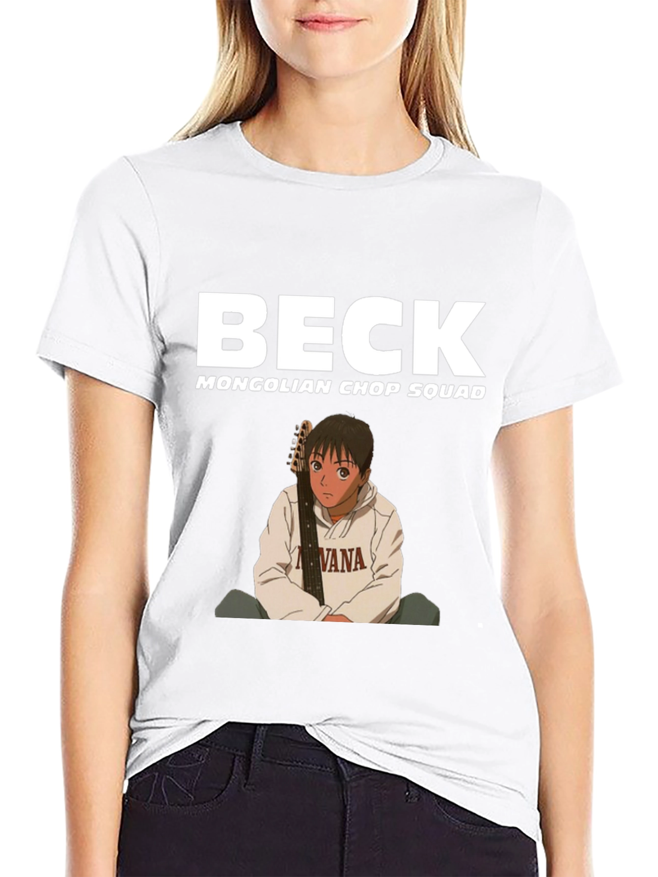 Beck Mongolian Chop Squad T-Shirt Anime Music Band Tee
