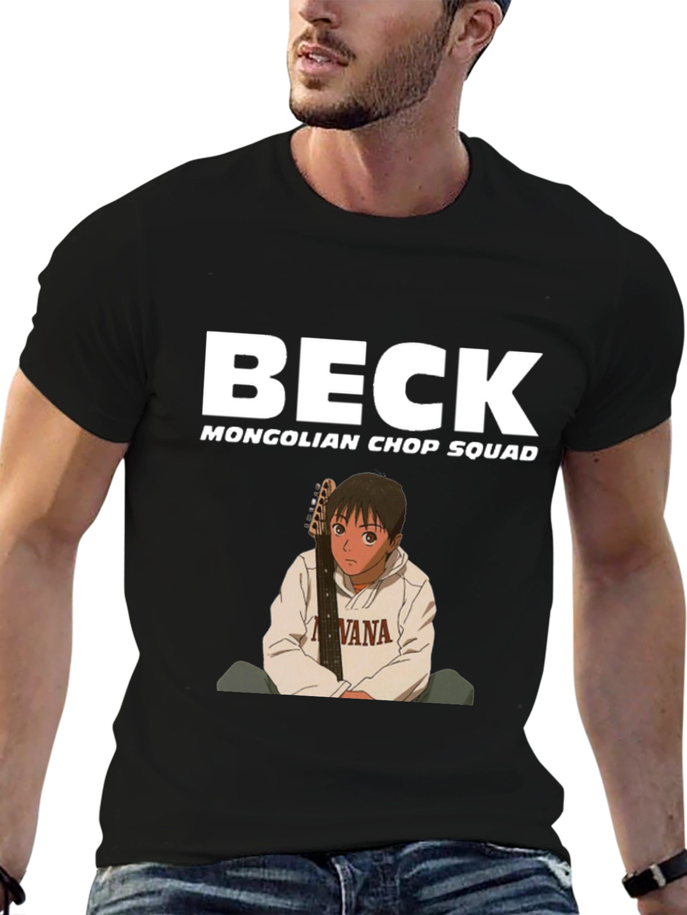 Beck Mongolian Chop Squad T-Shirt Anime Music Band Tee