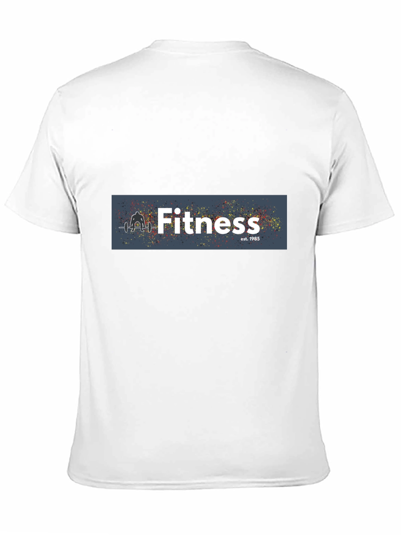 Fitness Black T-Shirt: Established 1985