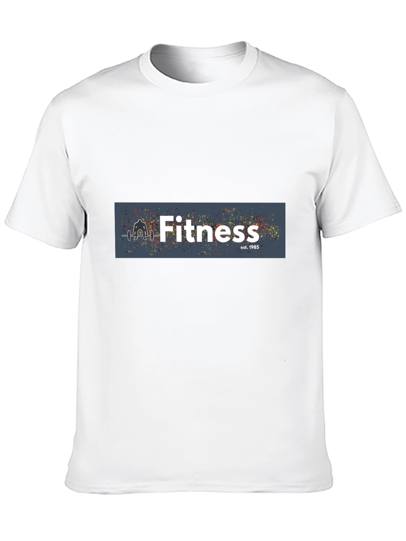 Fitness Black T-Shirt: Established 1985