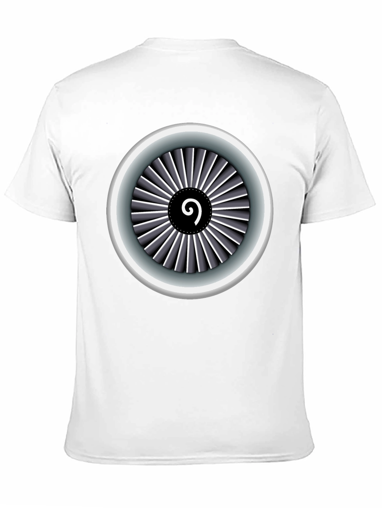 Jet Engine T-Shirt: Aviation Enthusiast Apparel