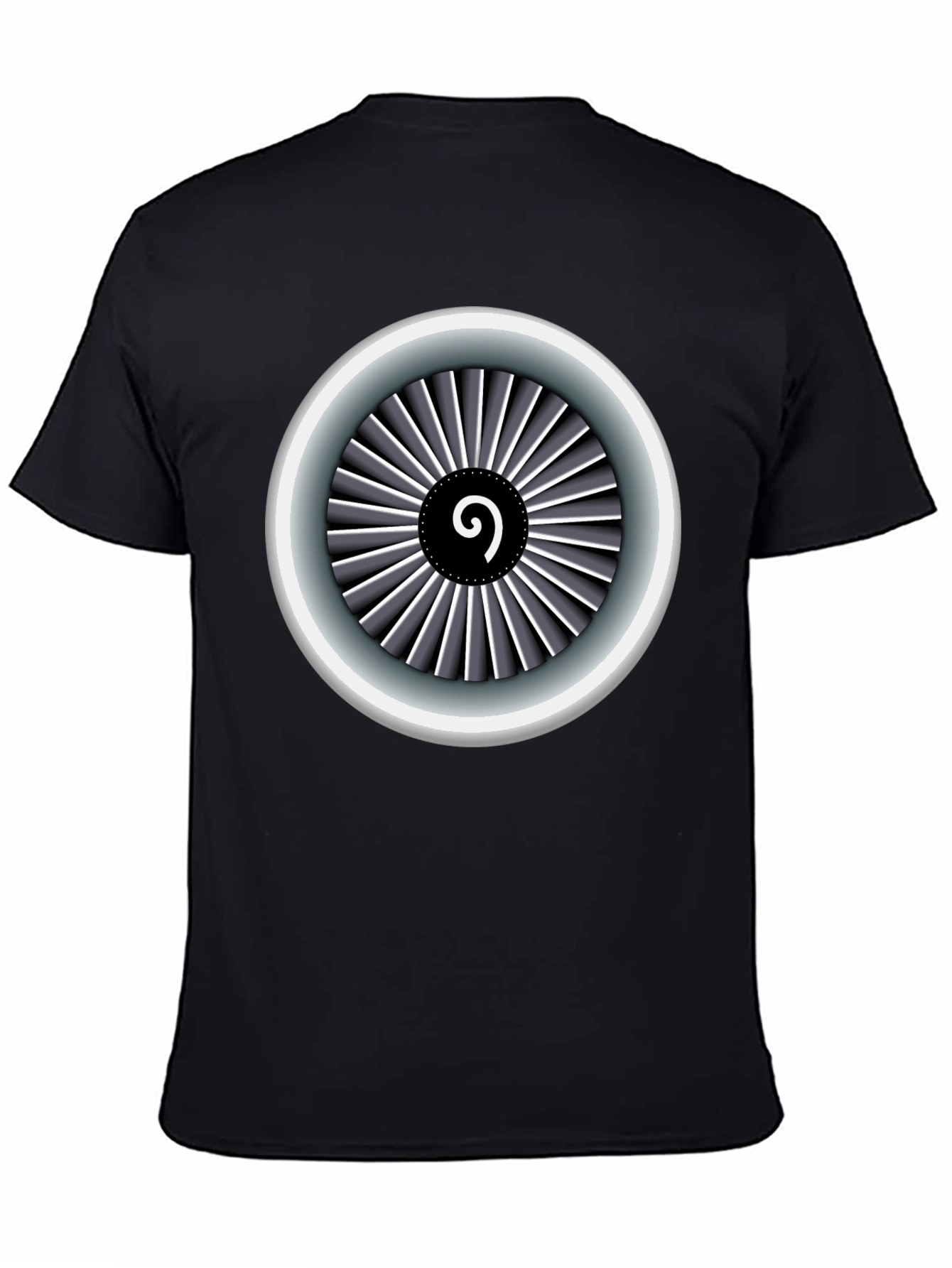 Jet Engine T-Shirt: Aviation Enthusiast Apparel