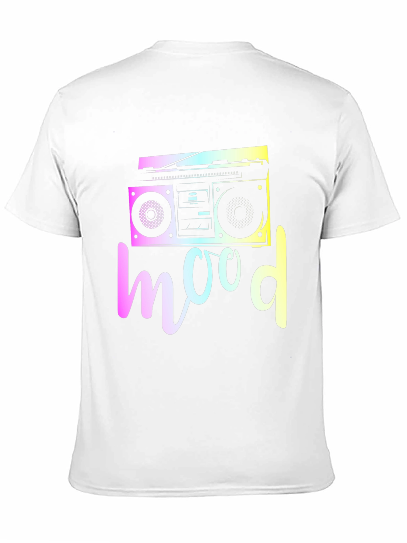 Retro Mood T-Shirt - Boombox Graphic Tee