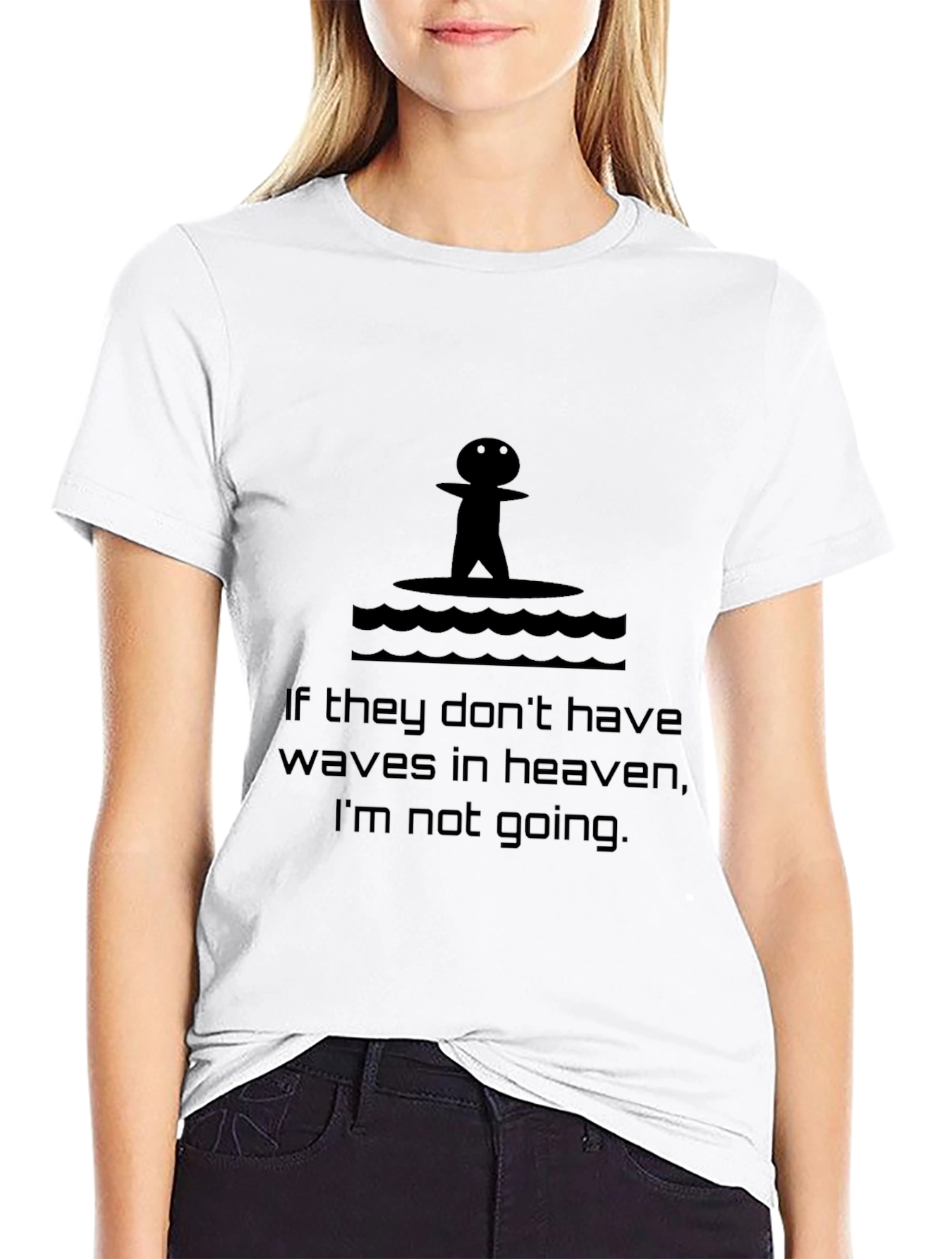 Surfing Heaven T-Shirt - Wave Lovers Tee