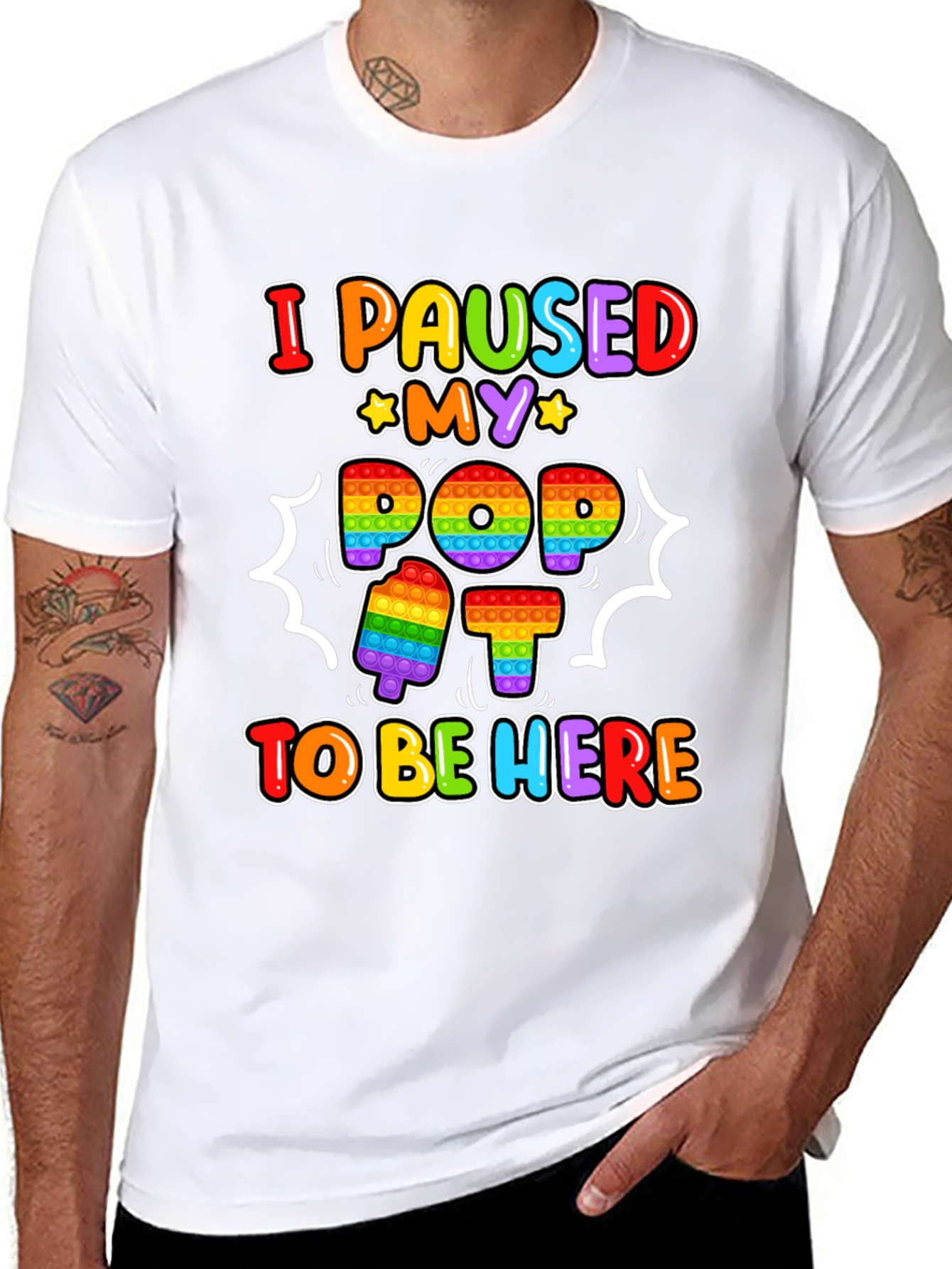 I Paused My Pop It T-Shirt