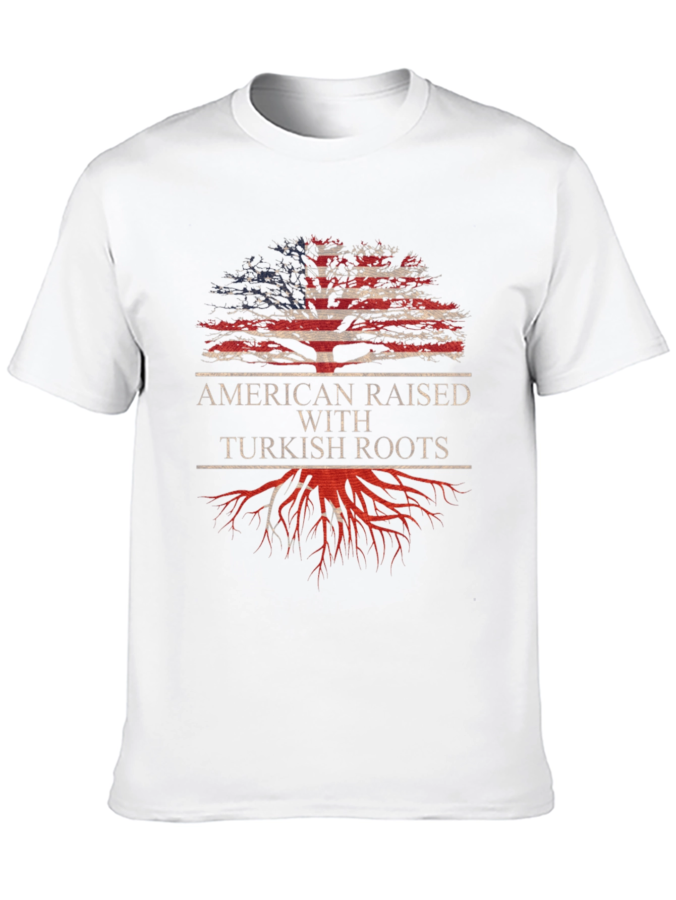 American Raised with Turkish Roots T-Shirt