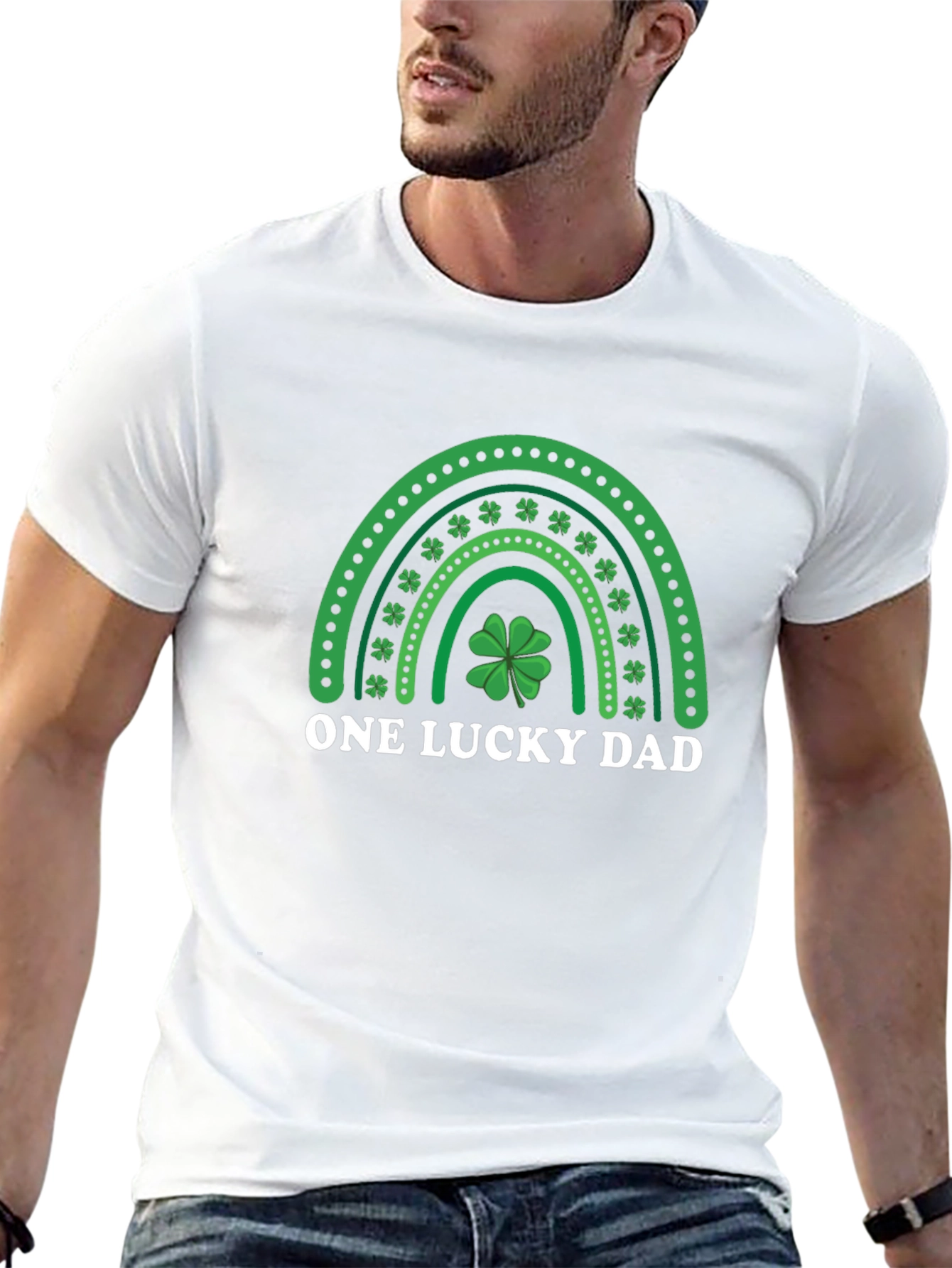One Lucky Dad St. Patricks Day T-Shirt