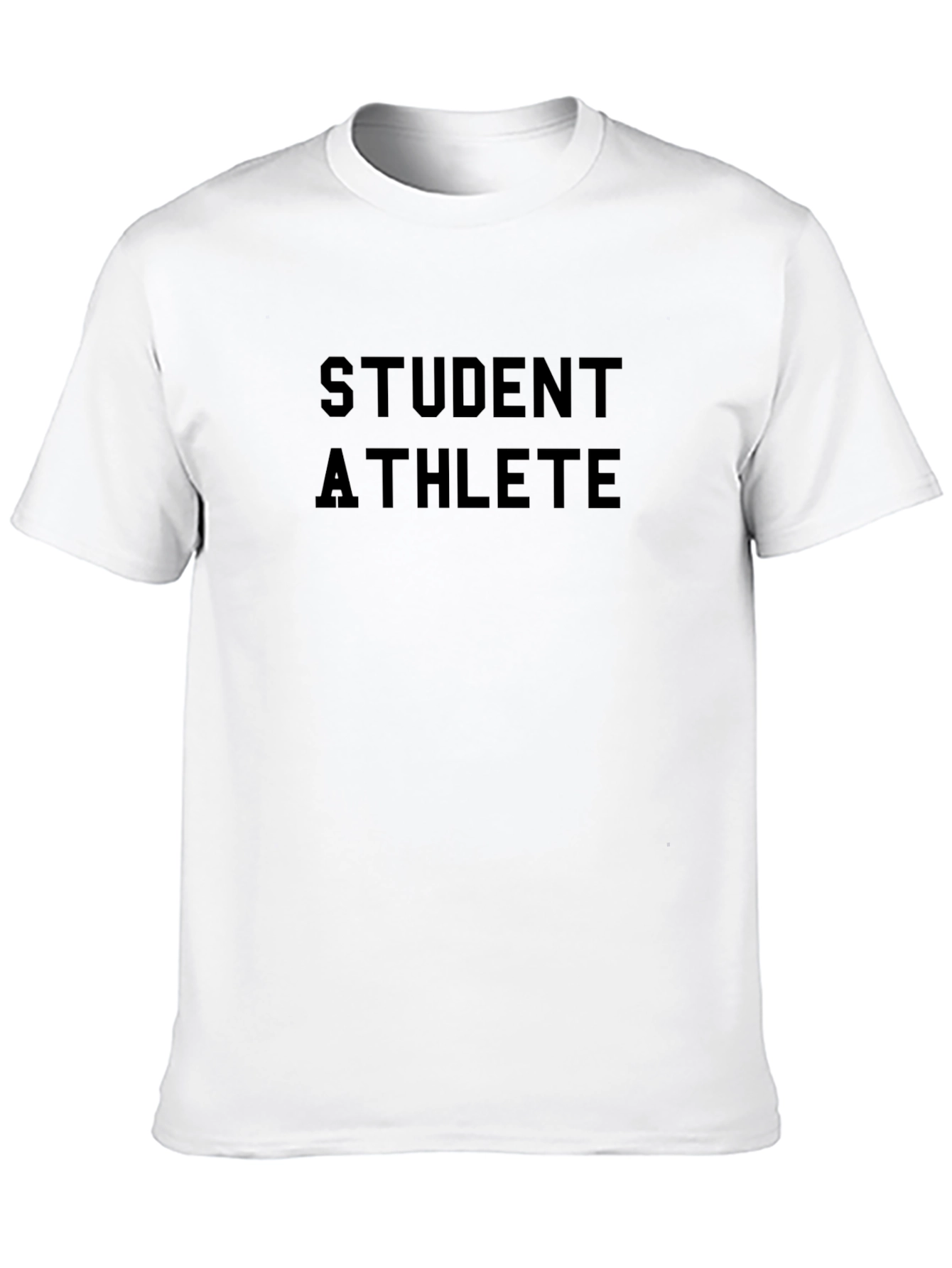 Student Athlete Black T-Shirt