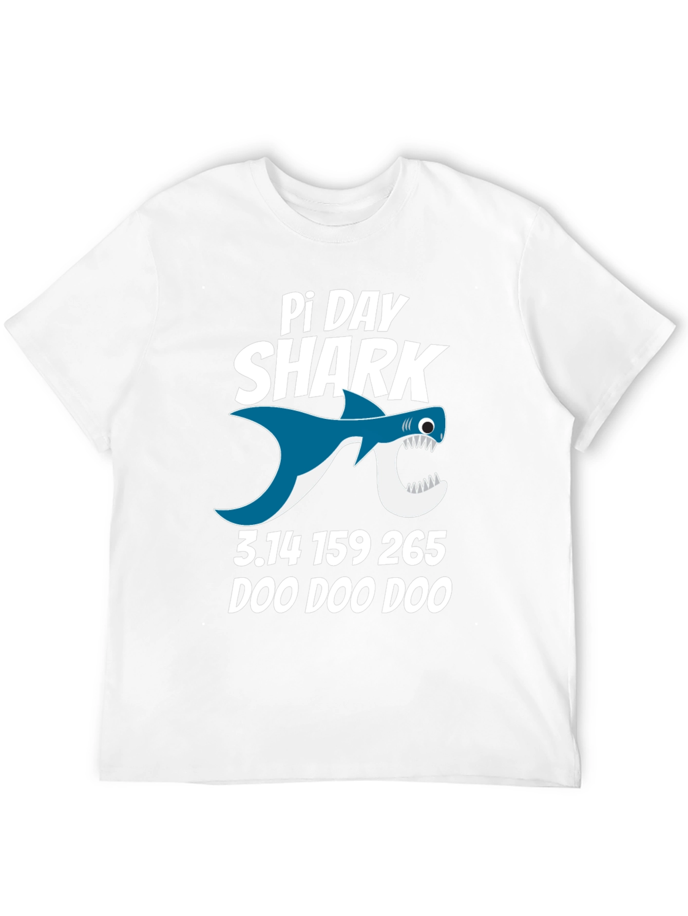 Pi Day Shark T-Shirt - Math Pun Tee