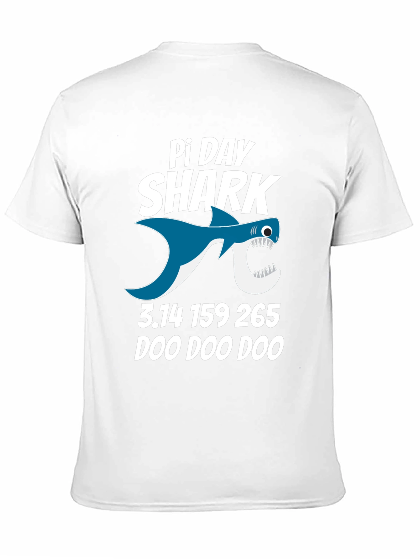 Pi Day Shark T-Shirt - Math Pun Tee