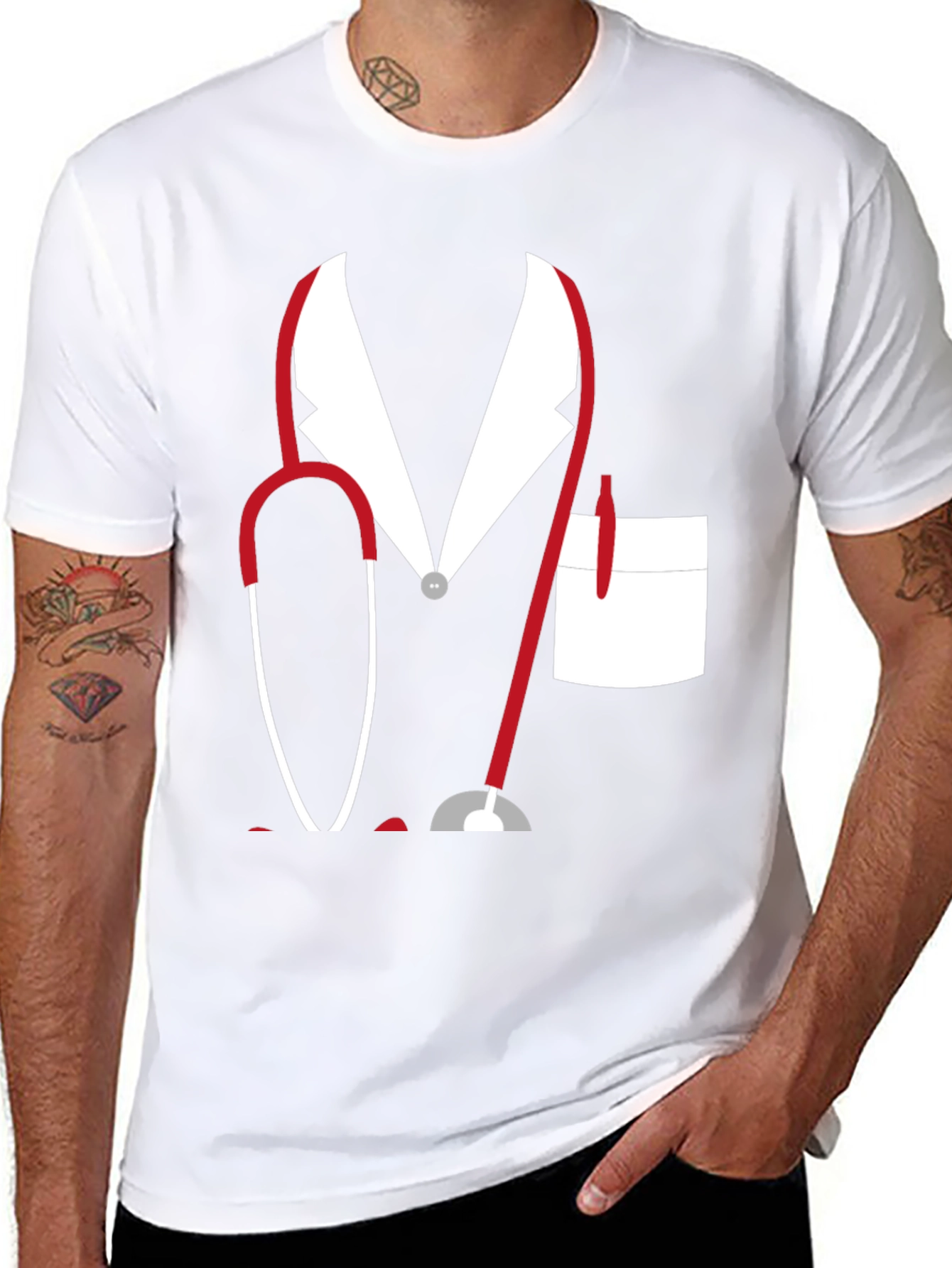 Doctor Costume T-Shirt - Funny Doctor Design