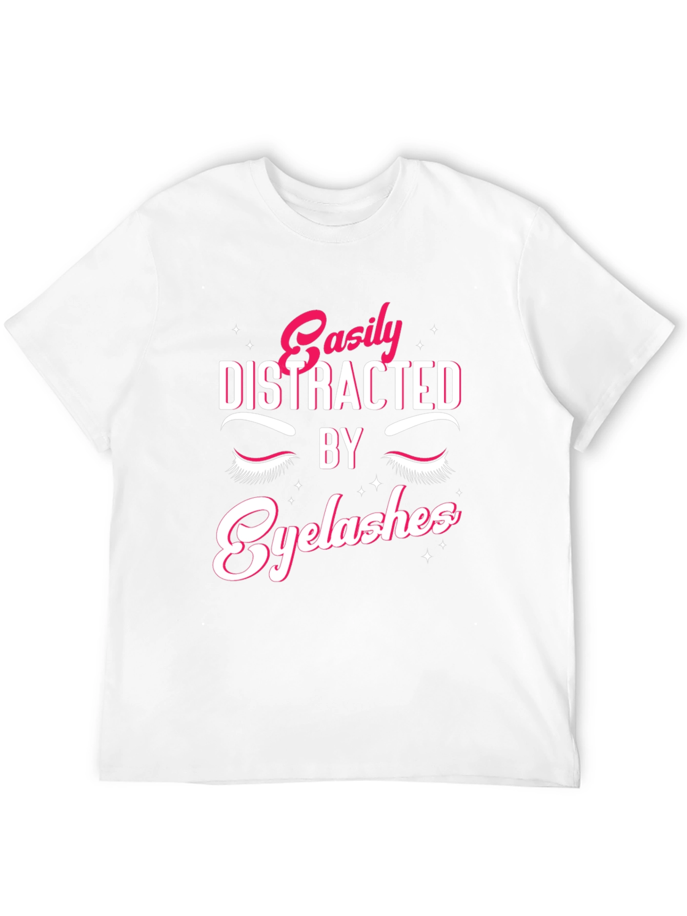 Easily Distracted by Eyelashes T-Shirt