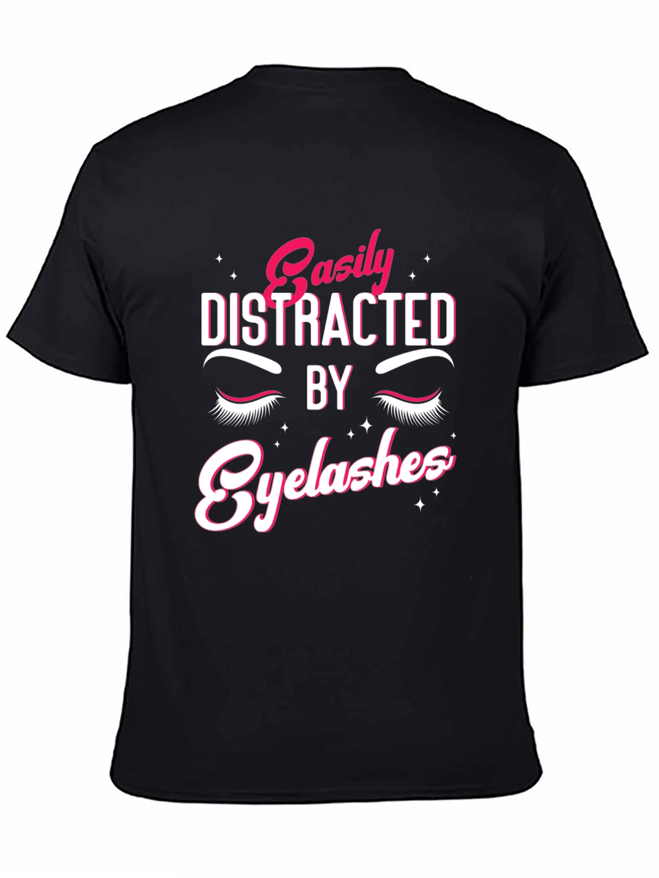 Easily Distracted by Eyelashes T-Shirt