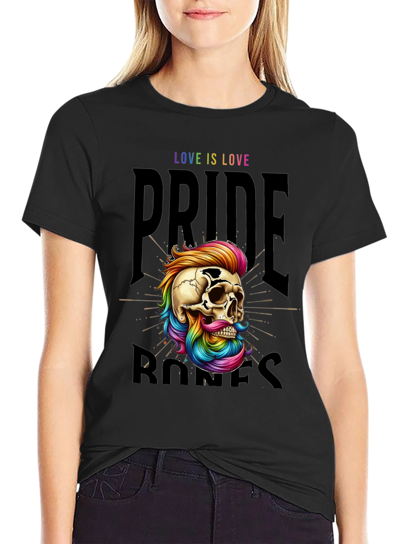 Pride Bones Tee - Love Is Love