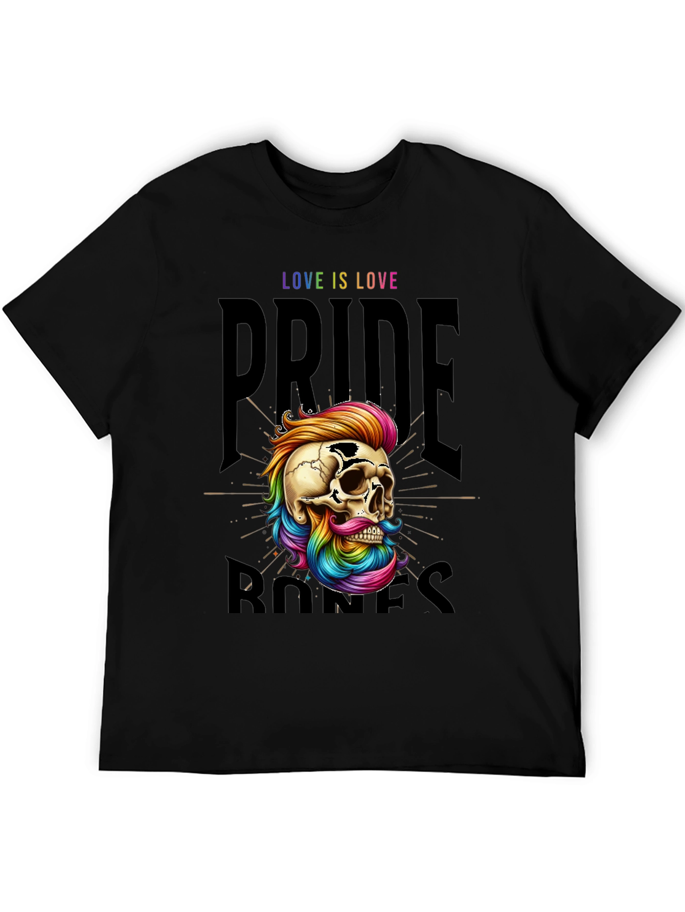 Pride Bones Tee - Love Is Love