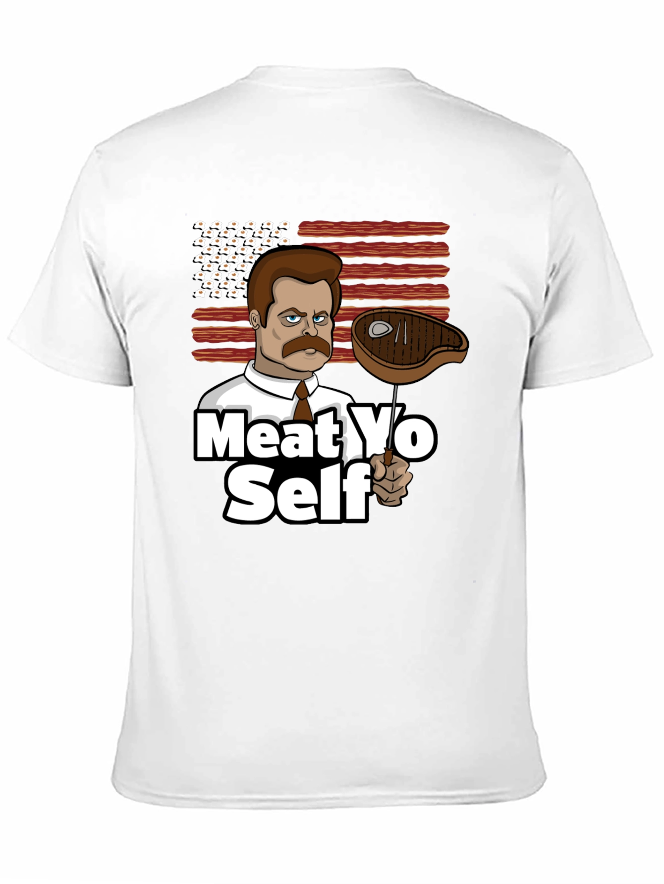Meat Yo Self Graphic T-Shirt