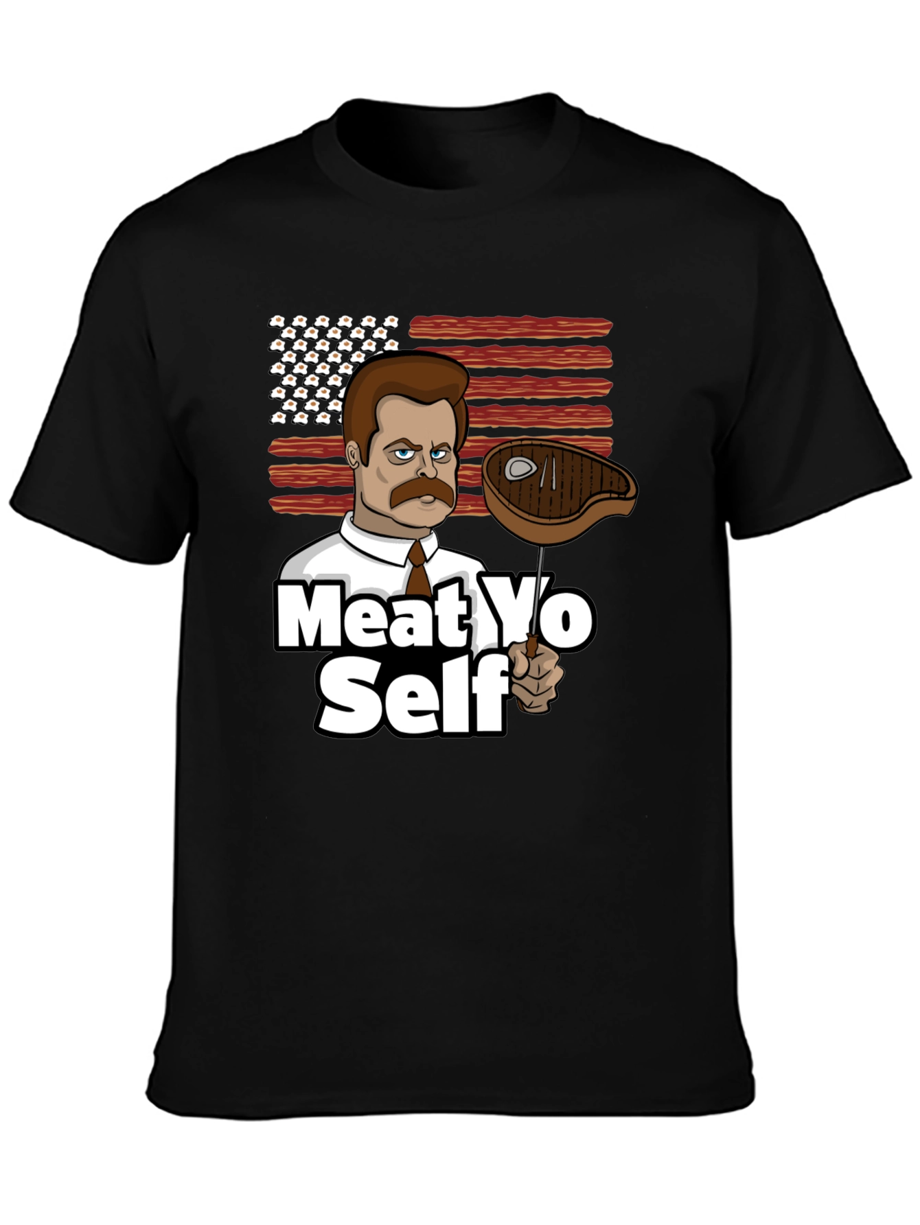 Meat Yo Self Graphic T-Shirt