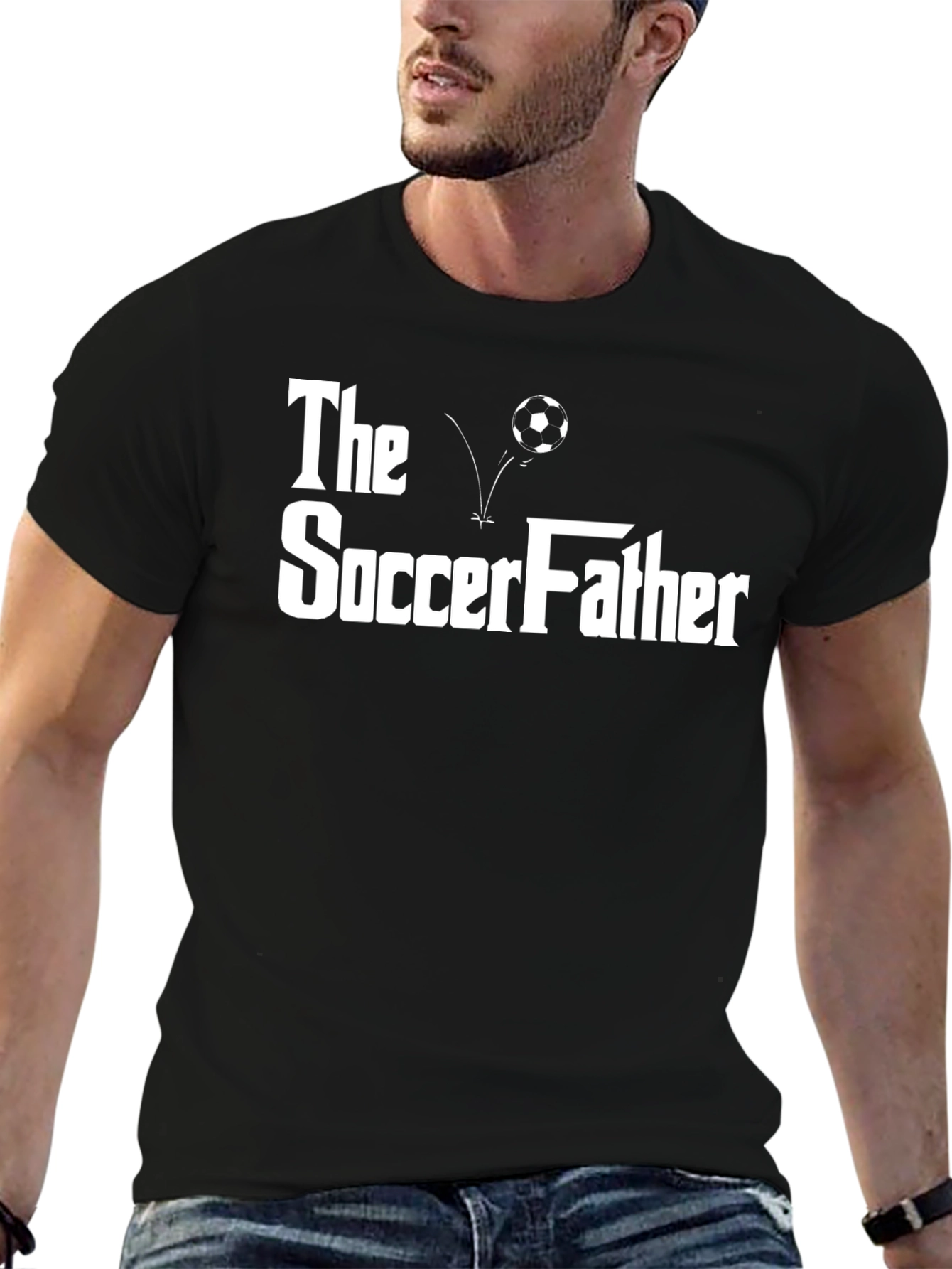 The SoccerFather T-Shirt - Funny Fathers Day Tee