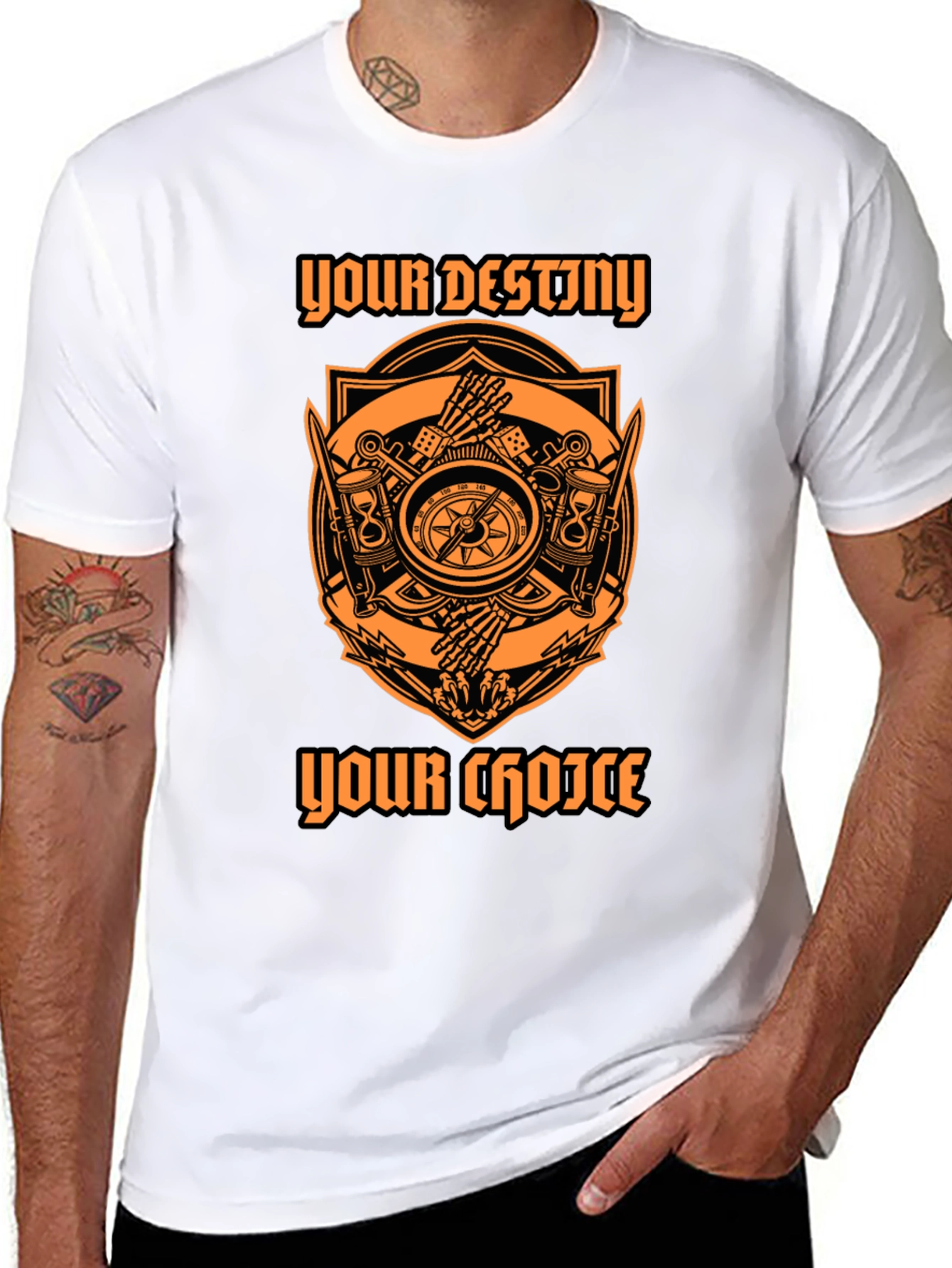 Destiny Choice Graphic Tee - Black